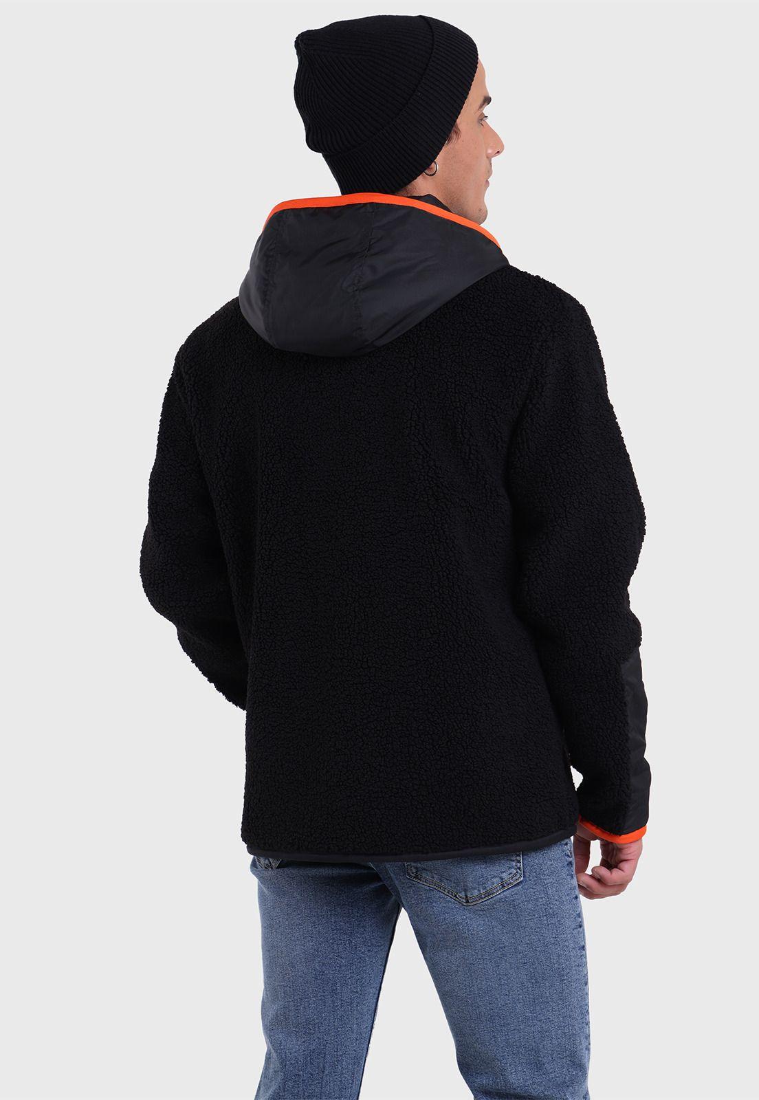 Chaqueta Sherpa con Gorro Hombre Soviet SJKH701NE-3