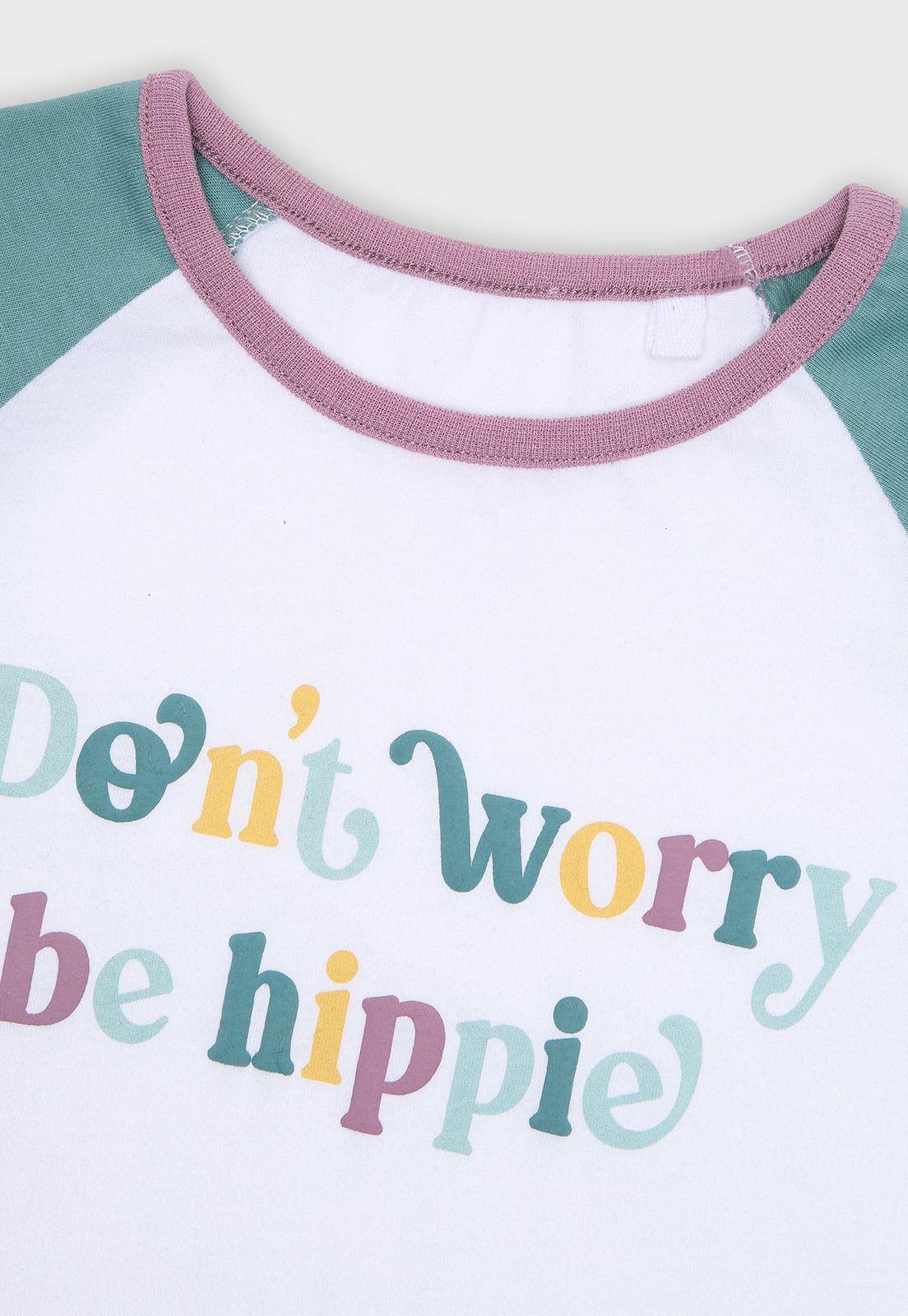 Polera De Manga Larga Niña Osito OPOAI23BL-2