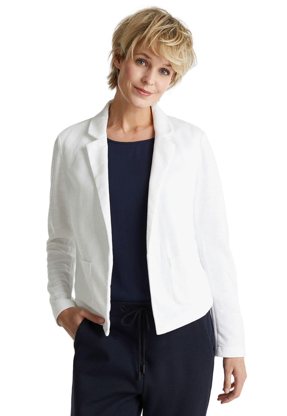 Blazer corto entallado-0