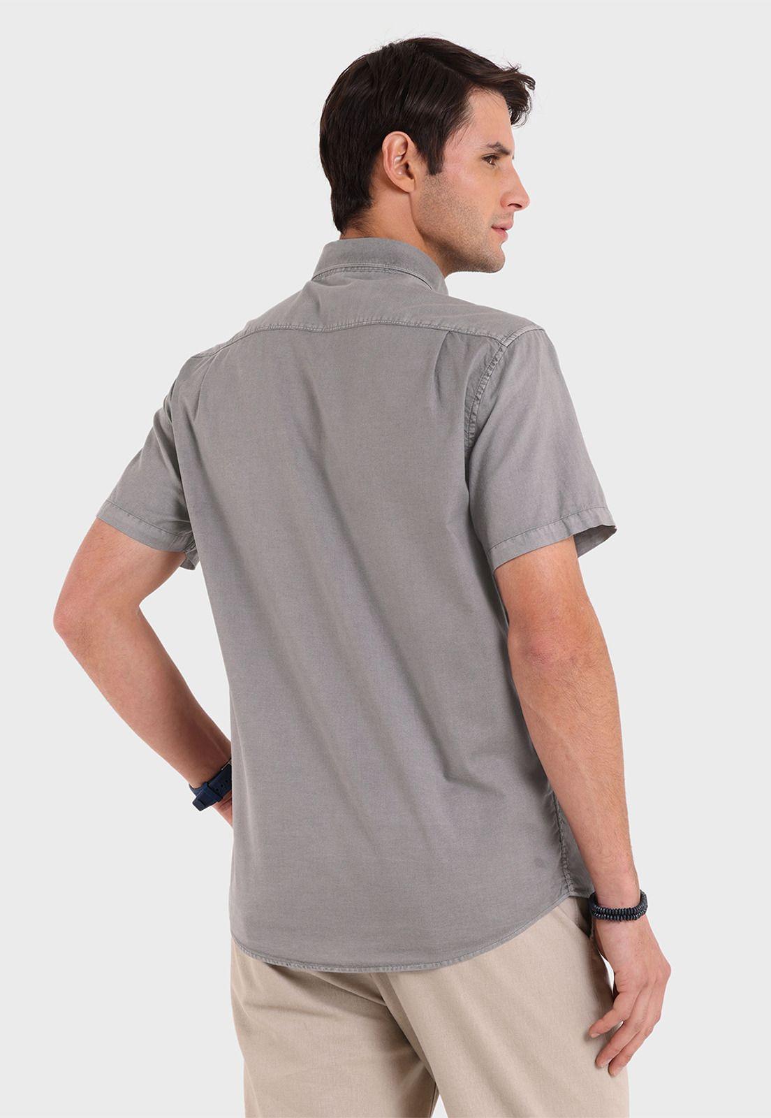 Camisa Lisa Manga Corta Arrow-2