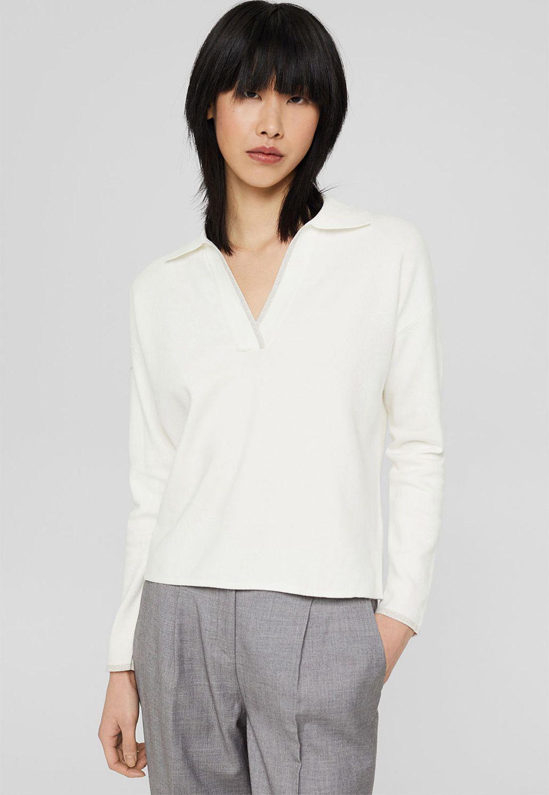 Sweater Mujer Liso Esprit-0