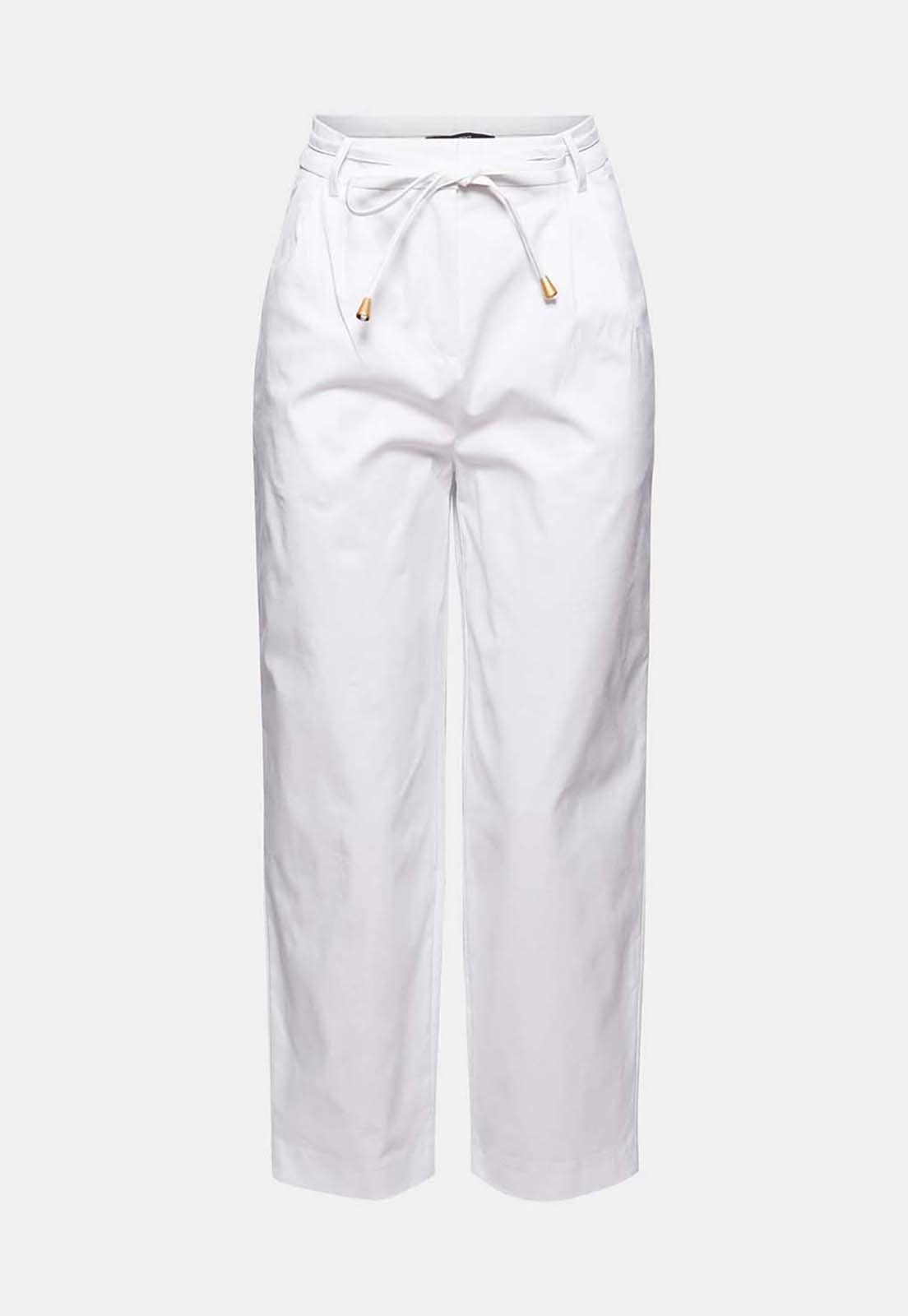 Pantalon Mujer Cropped Esprit Azul marino-3