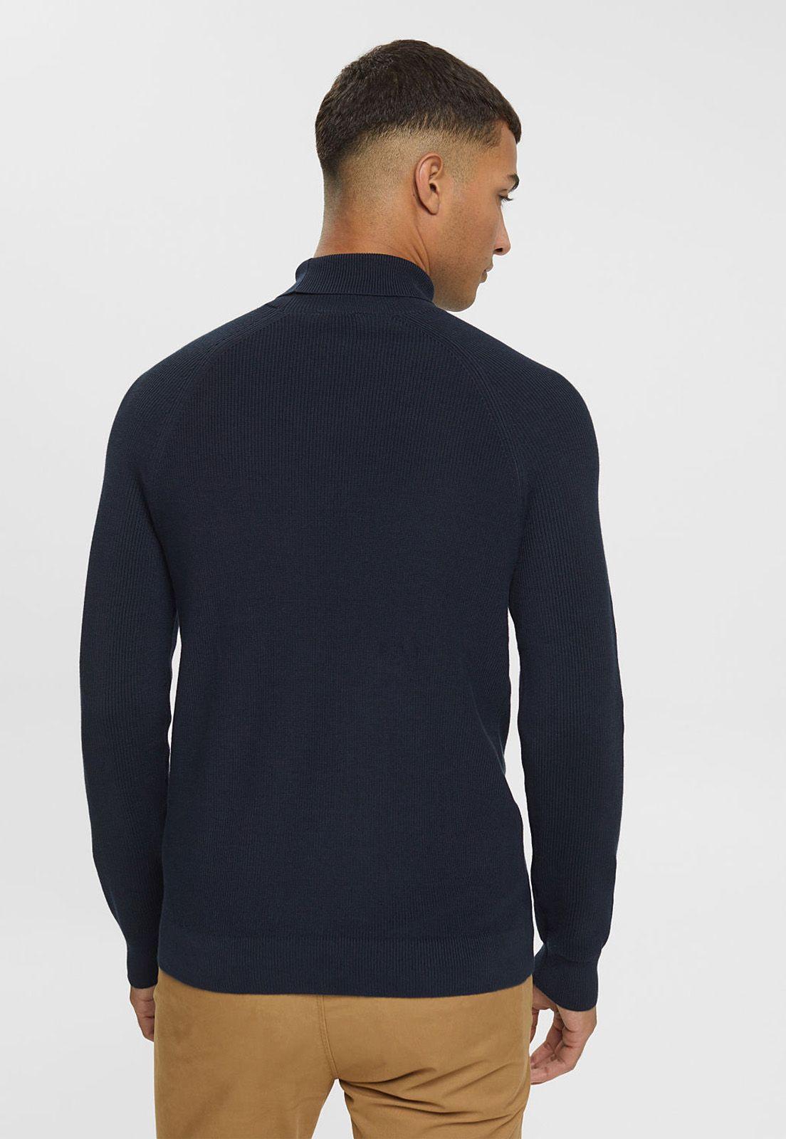 Sweater De Cuello Alto Acanalado Hombre Esprit-1