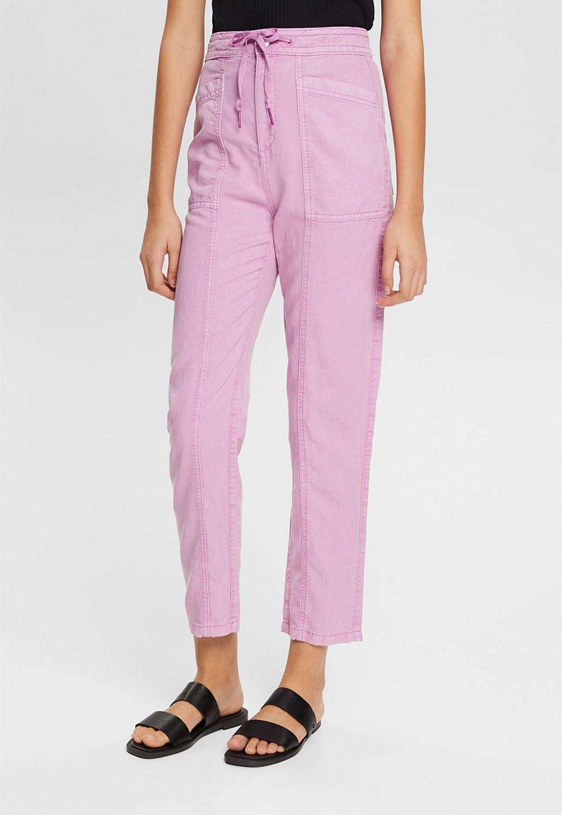 Pantalón Con Cordón Esprit-0