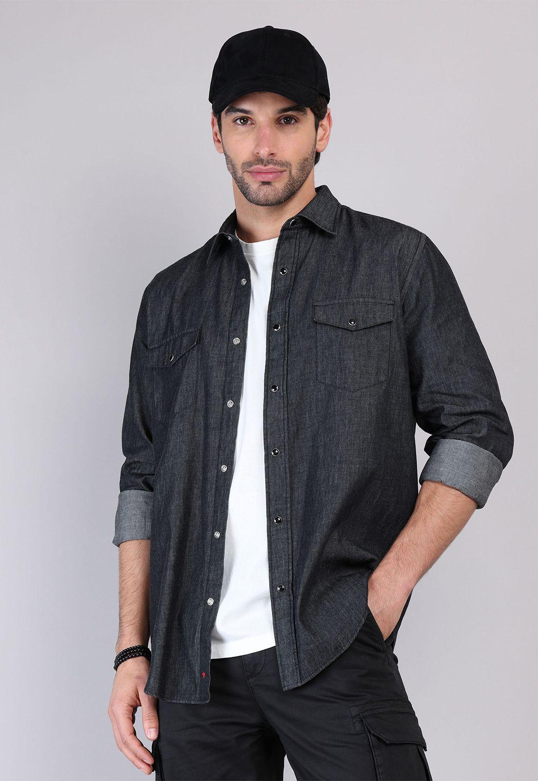 Camisa Casual Denim Soviet SCVF019NE-0