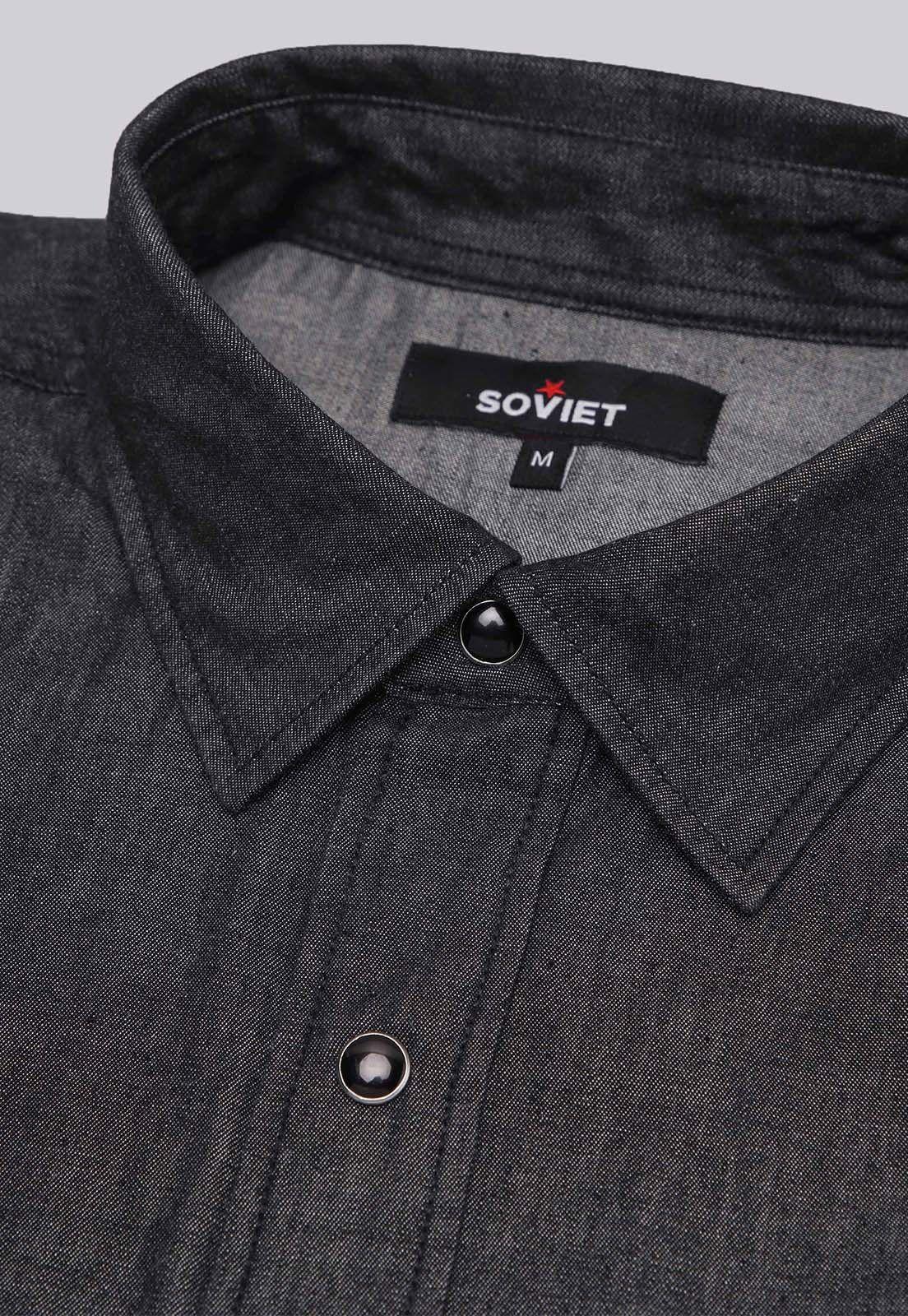 Camisa Casual Denim Soviet SCVF019NE-4