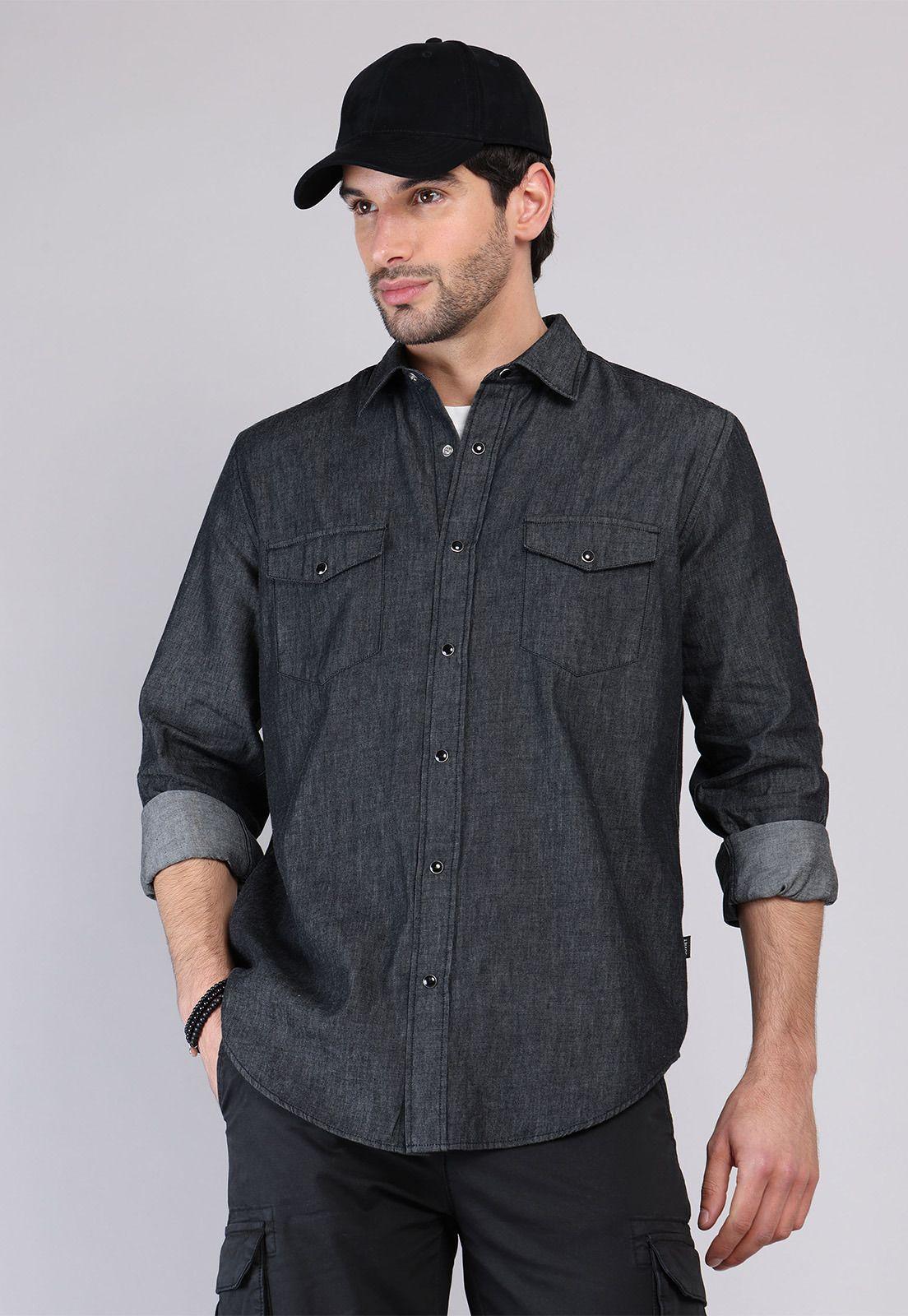 Camisa Casual Denim Soviet SCVF019NE-6