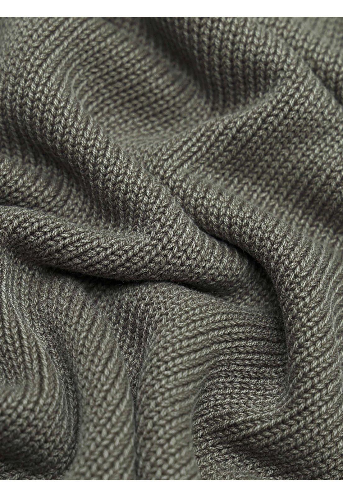 Sweater Stone Wash Regular Fit Verde Arrow SW33078VE-5