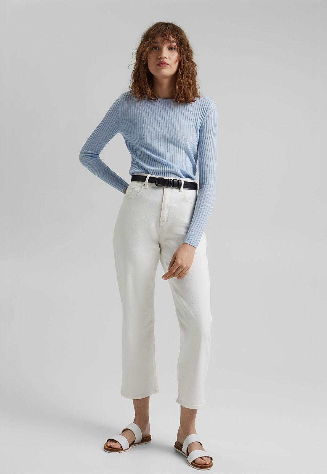 Sweater Mujer Acanalado Esprit-0
