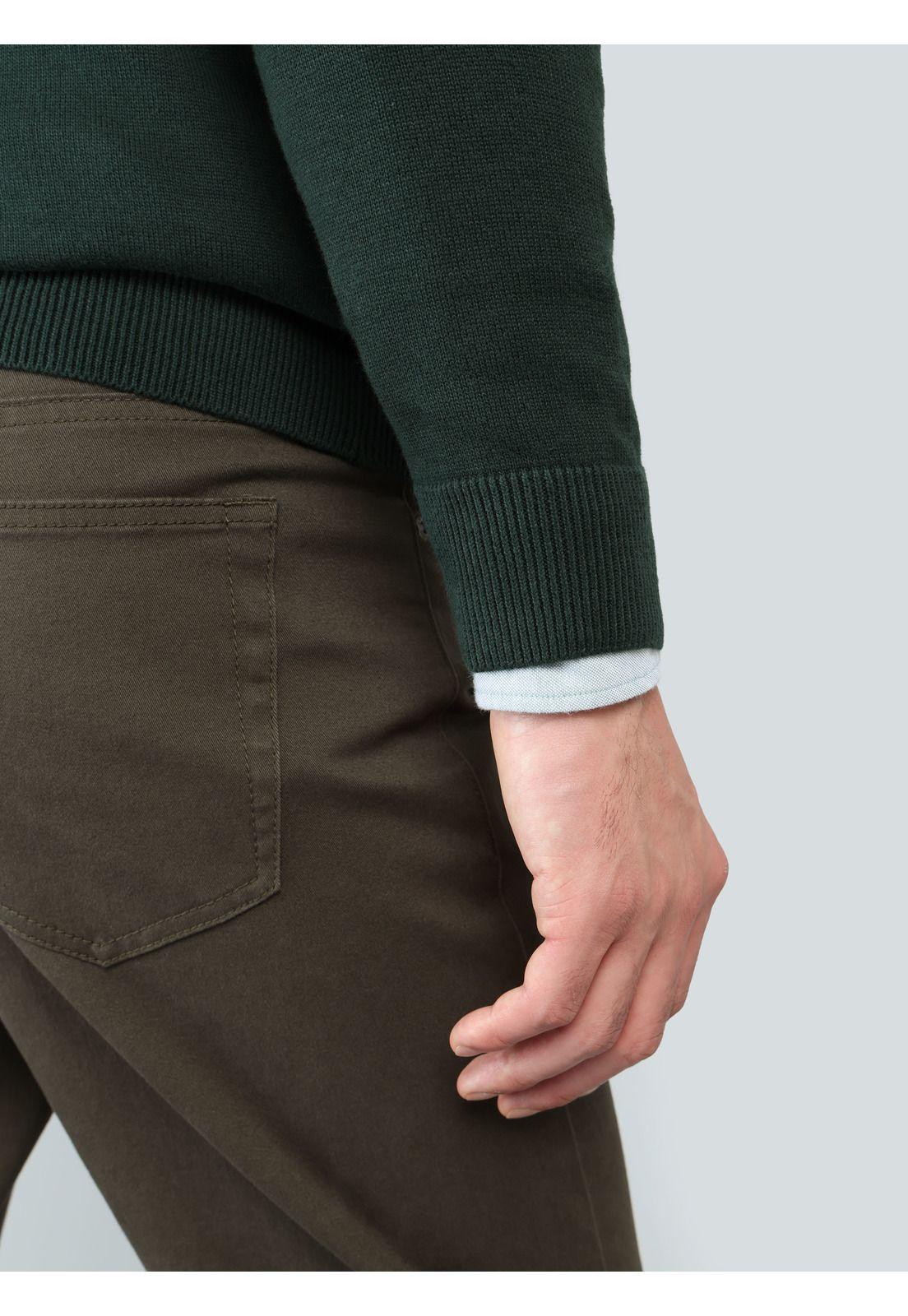 Sweater Cuello V Regular Fit Azul Arrow SW33001VE-4