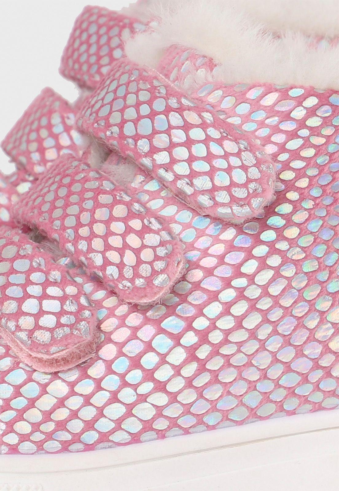 Botín Media Caña Niña Osito-3