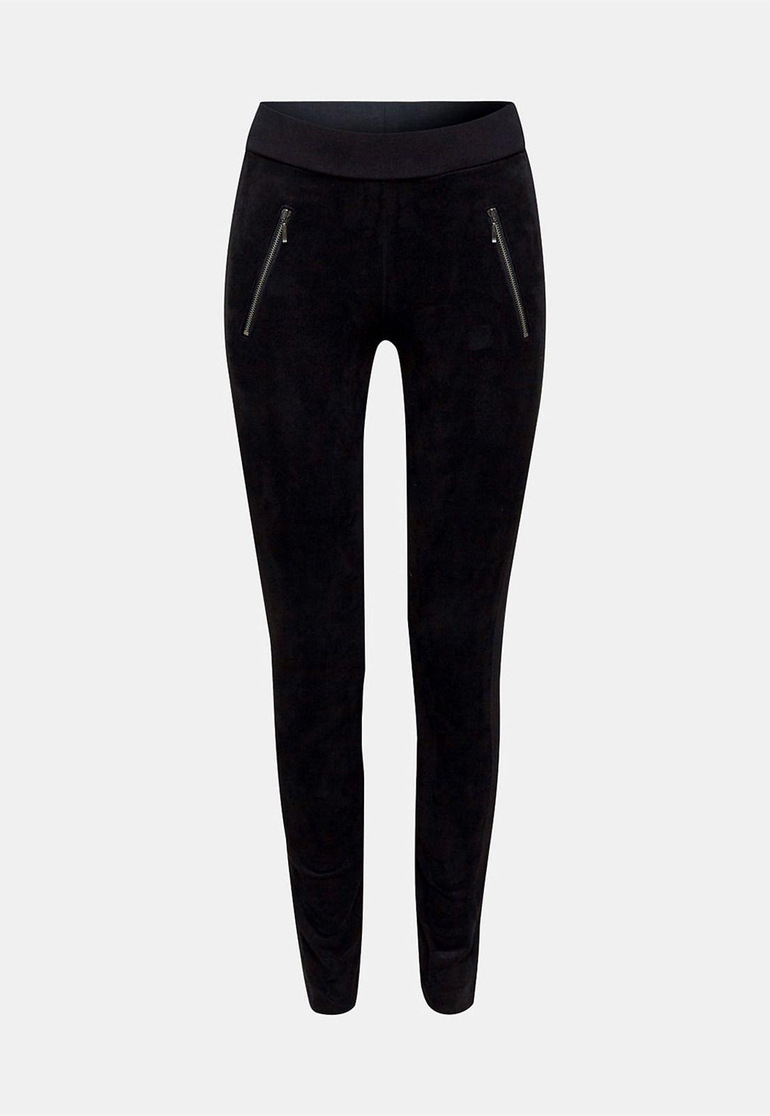 Legging con mezcla de tejidos Esprit-3