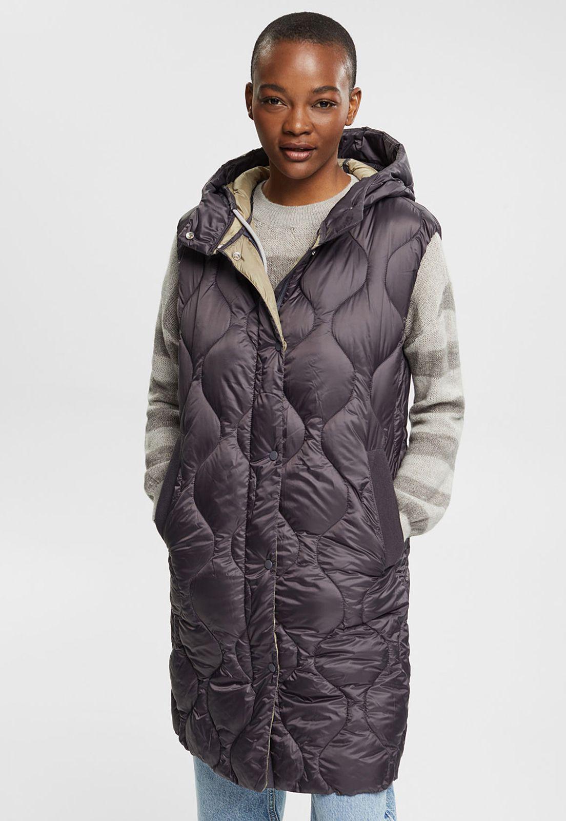 Parka Acolchada Largo Esprit-0