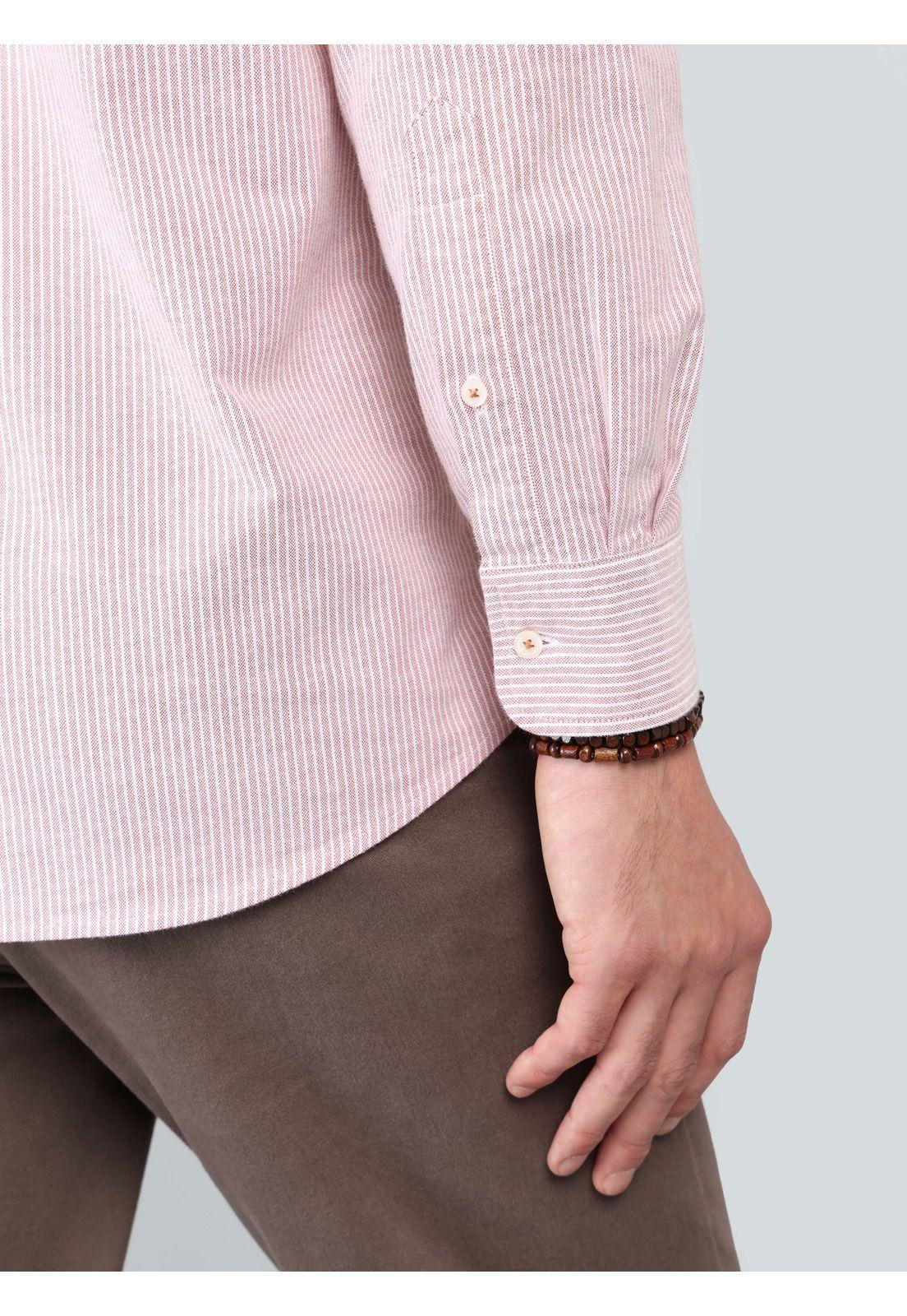 Camisa Oxford Spandex Regular fit Rosado Arrow CM33010RD-5