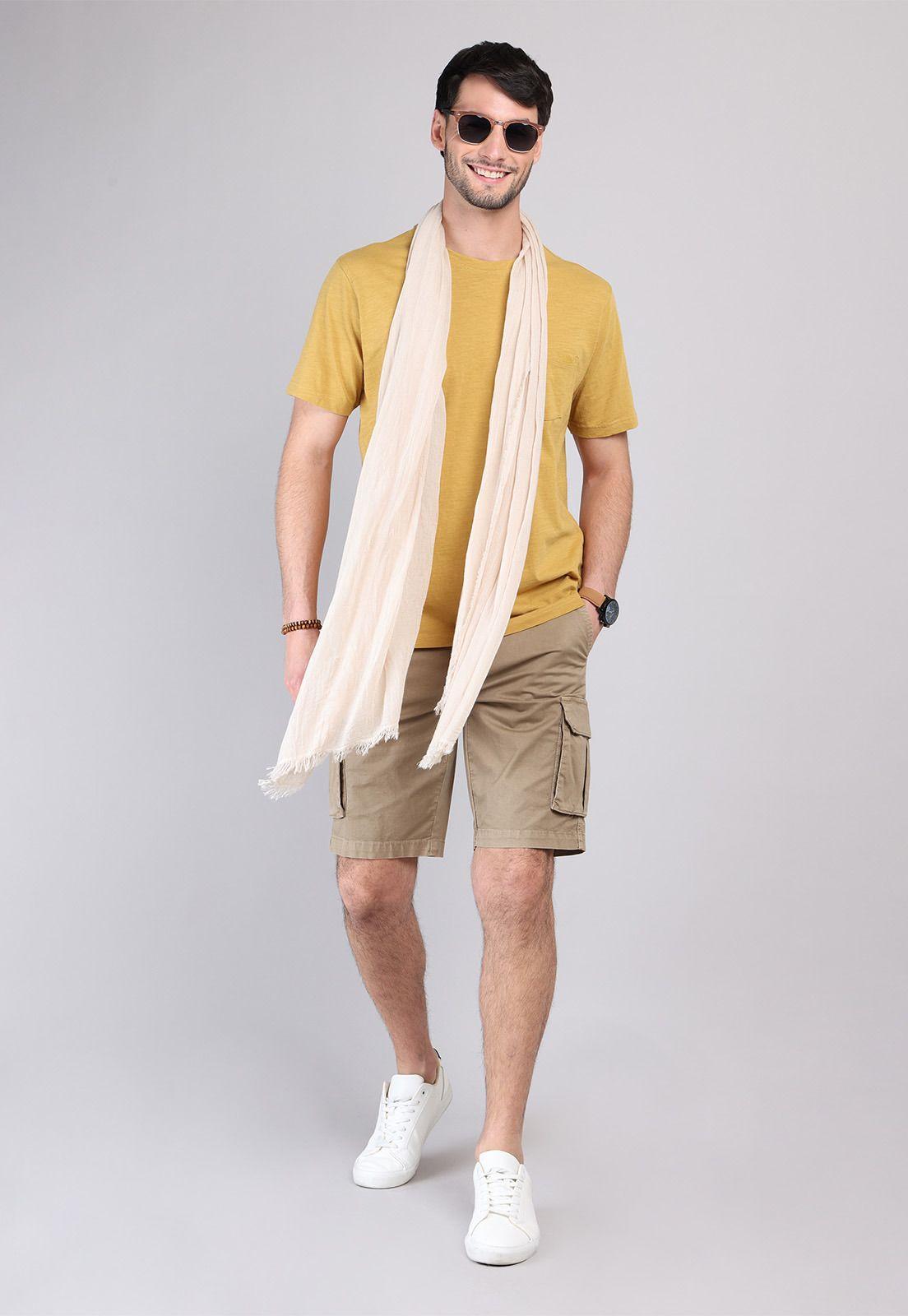 Polera Lisa Cuello Redondo Arrow PO3268RMT-3