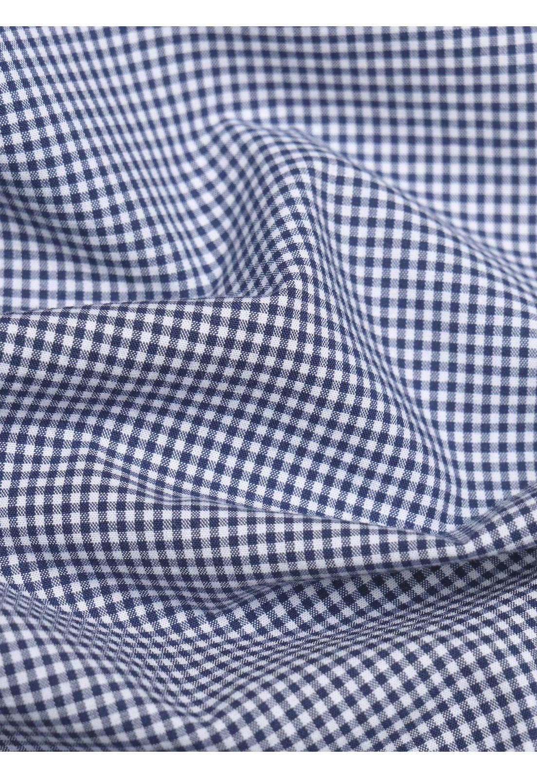 Camisa A Cuadros Regular Fit Azul Arrow CM34010AZ-2