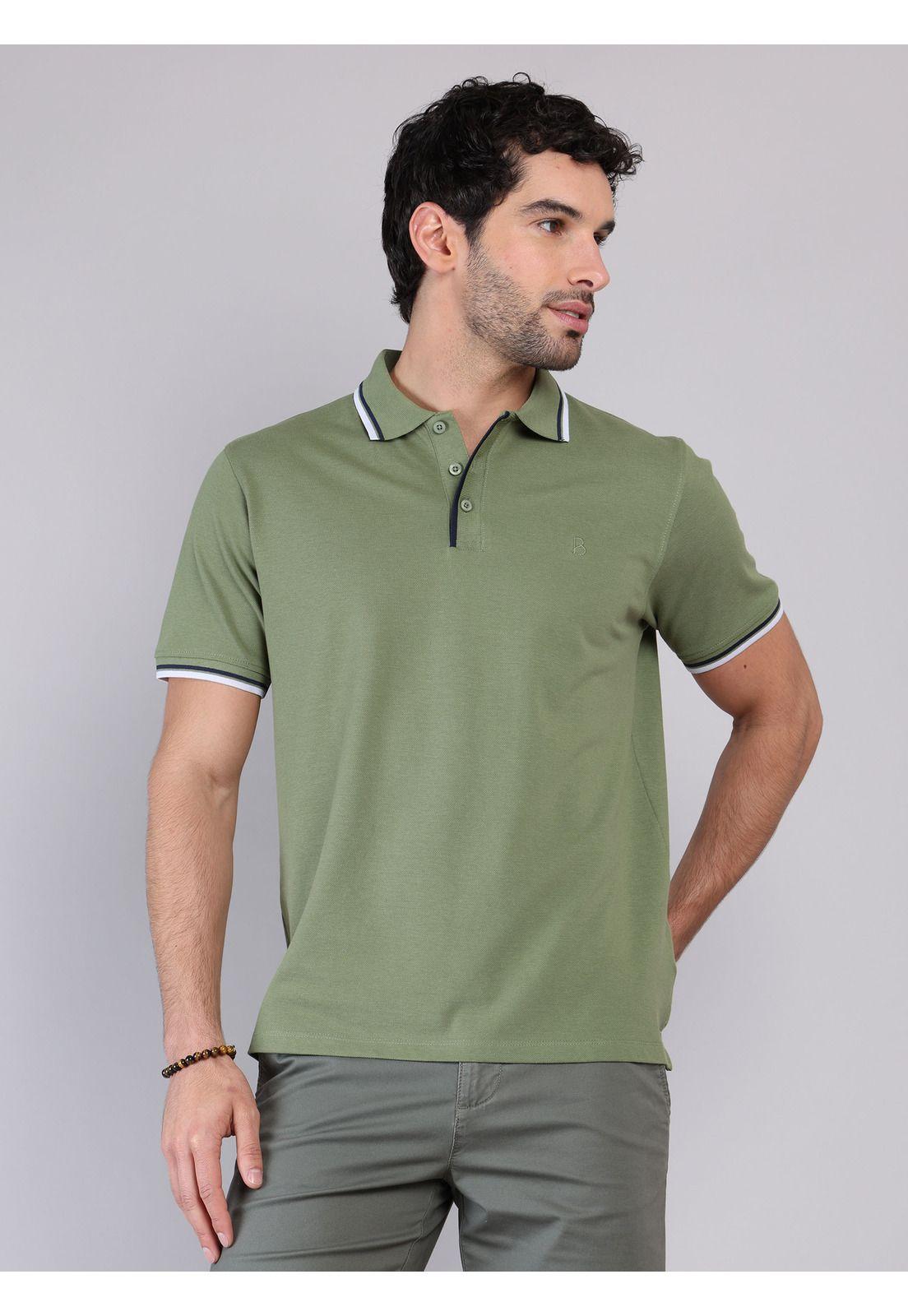 Polera Pique Cuello Polo Piero Butti-0