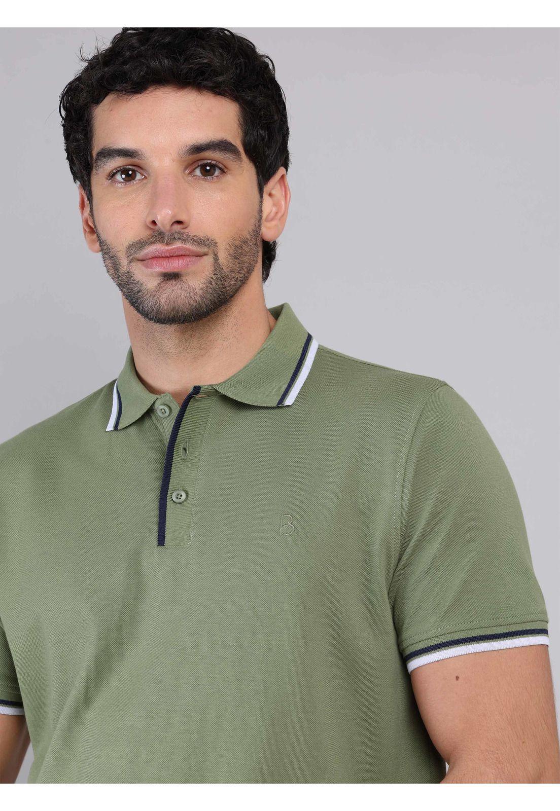 Polera Pique Cuello Polo Piero Butti-2