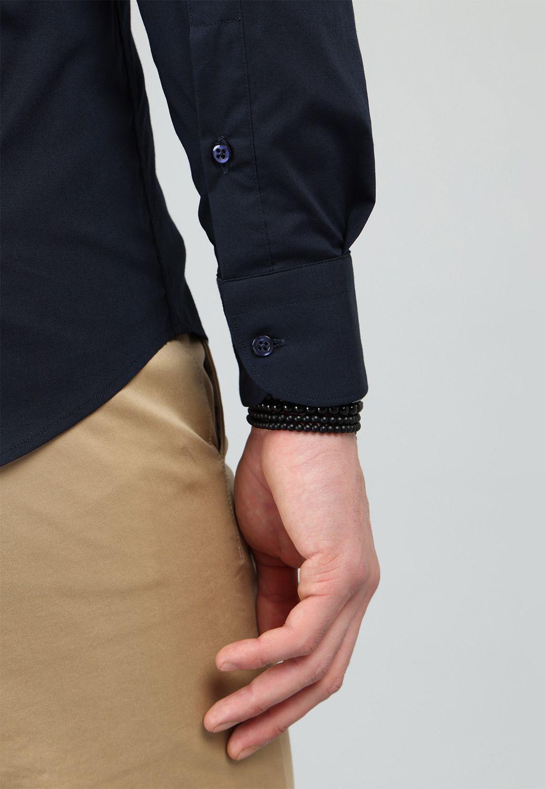 Camisa Lisa Spandex Arrow CM32I90AZ-5