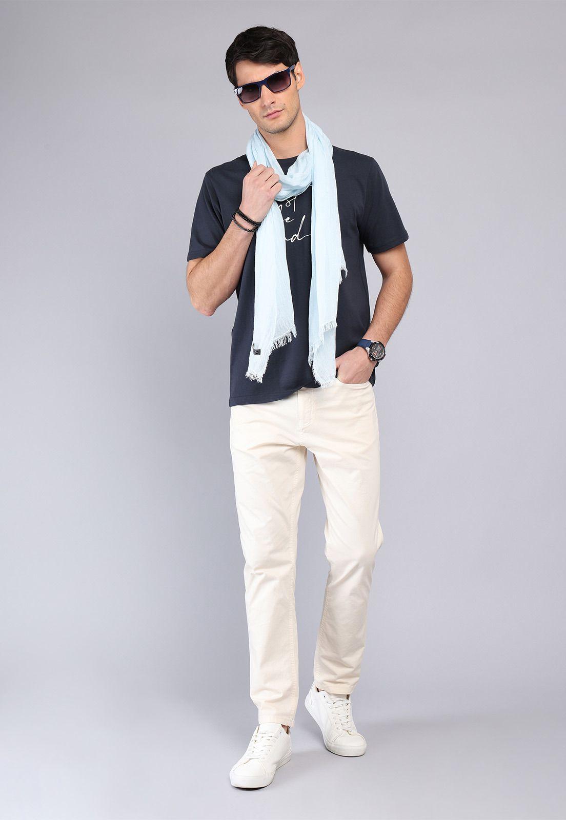 Polera Cuello Redondo Estampada Arrow PO32027NB-3