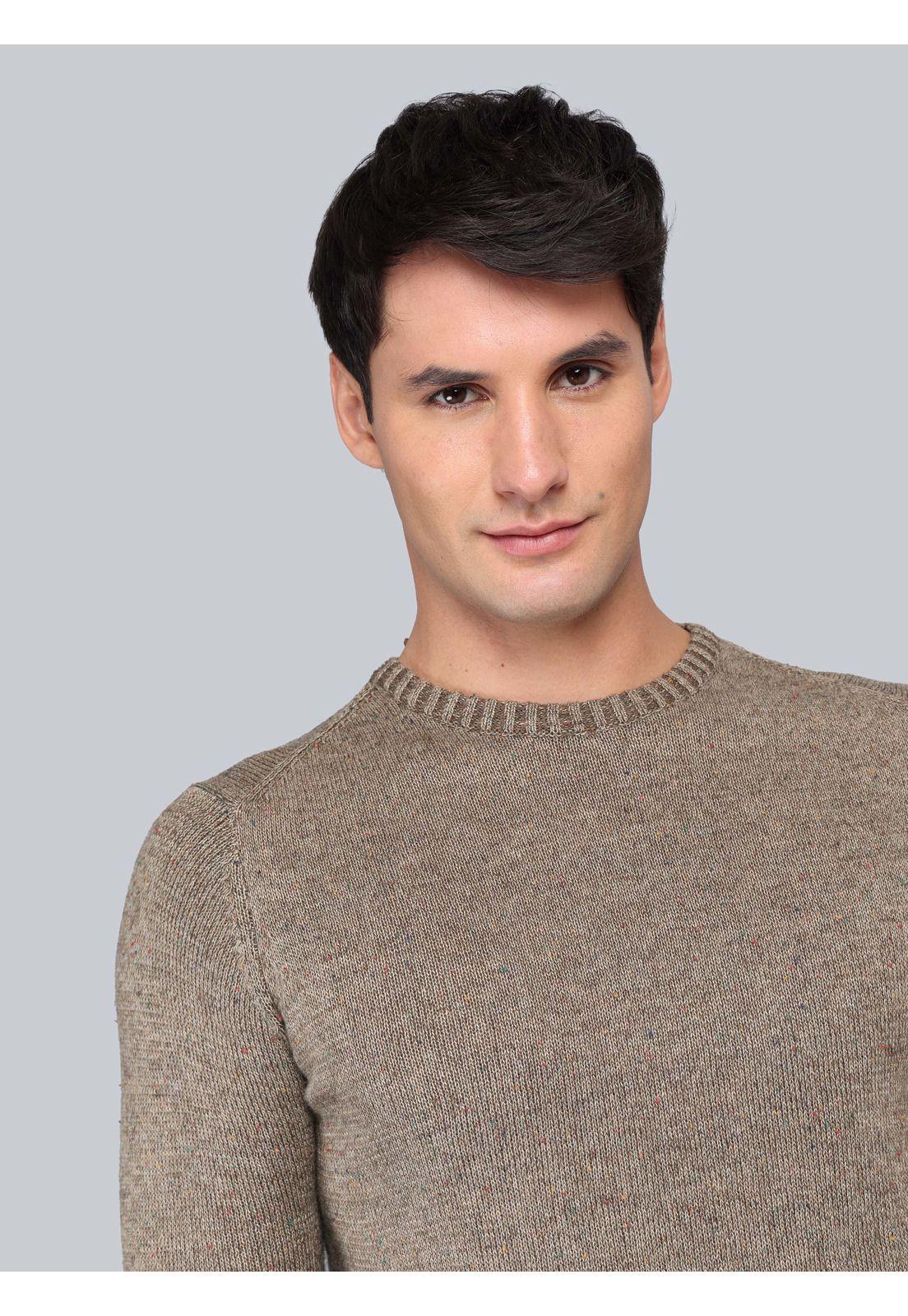 Sweater Cuello Redondo Regular fit Beige Arrow SW33087BE-2