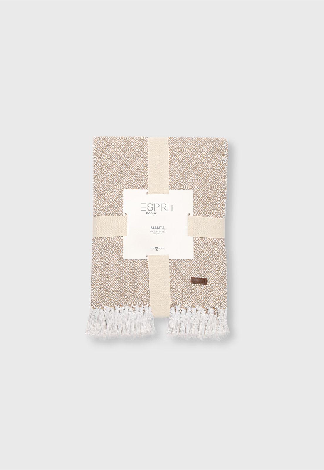 Manta Jacquard 130 x 170 cm. Esprit V24F134250-1