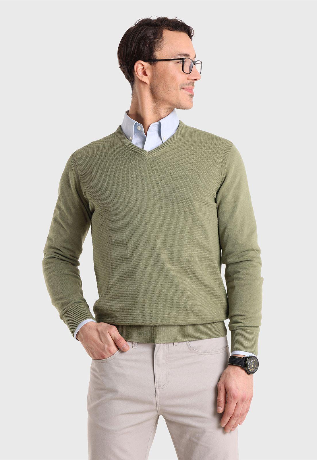 Sweater Cuello V Guy Laroche-0