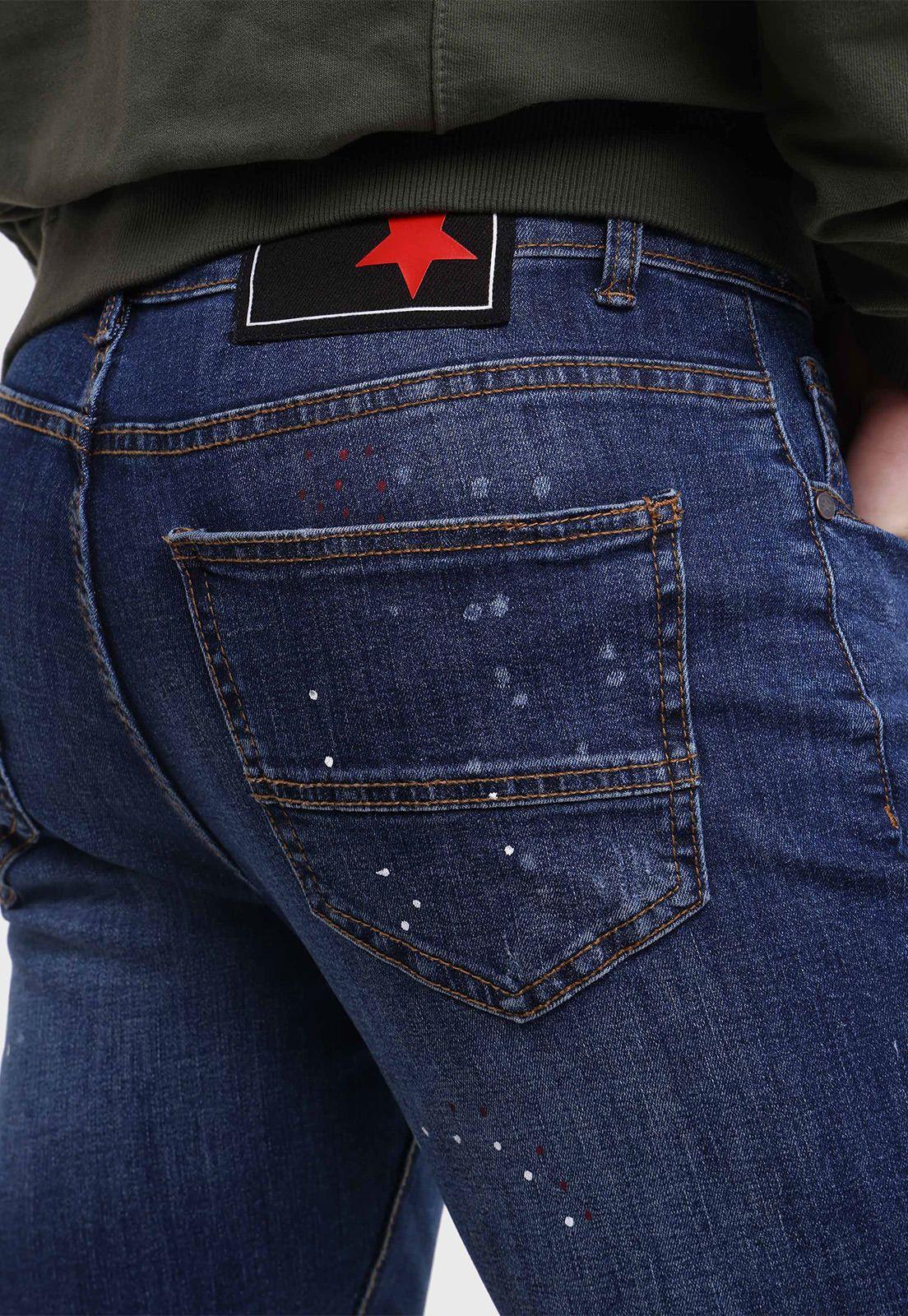 Jeans Slim Fit Hombre Soviet-4