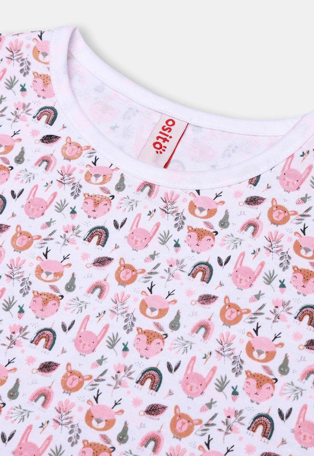 Pijama Niña Osito OPIAI93RD-2