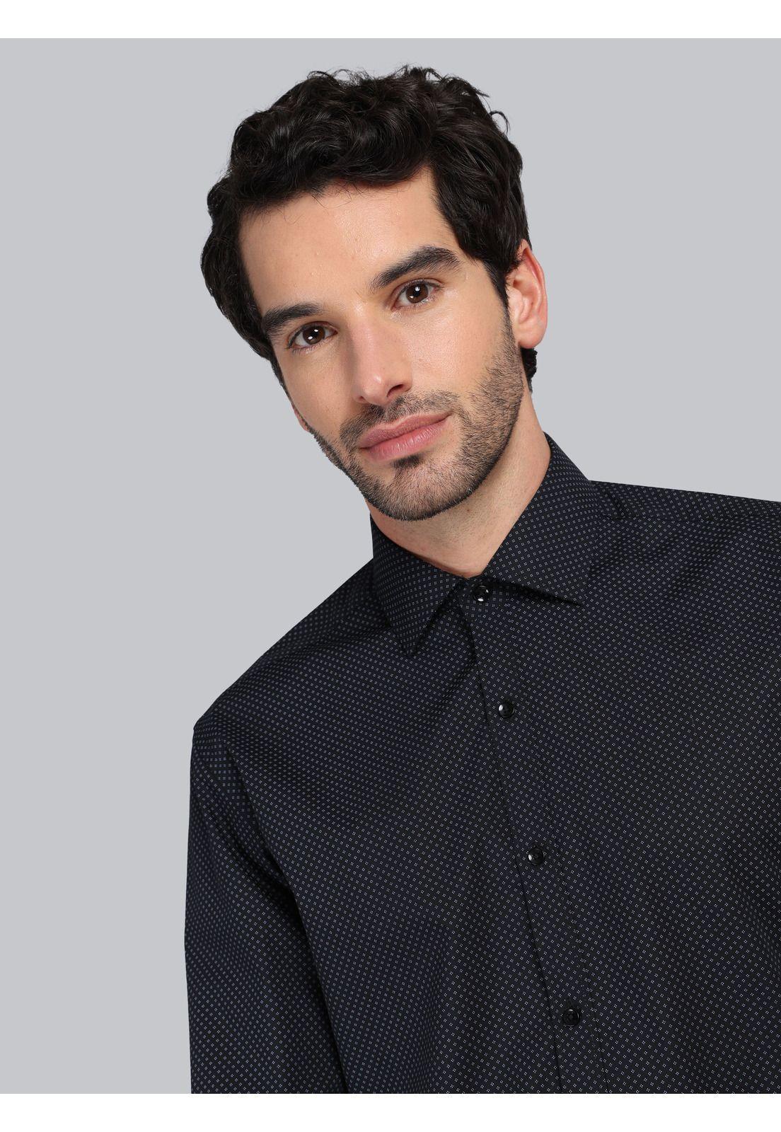 Camisa Formal Print Van Heusen VHCM562NE-3