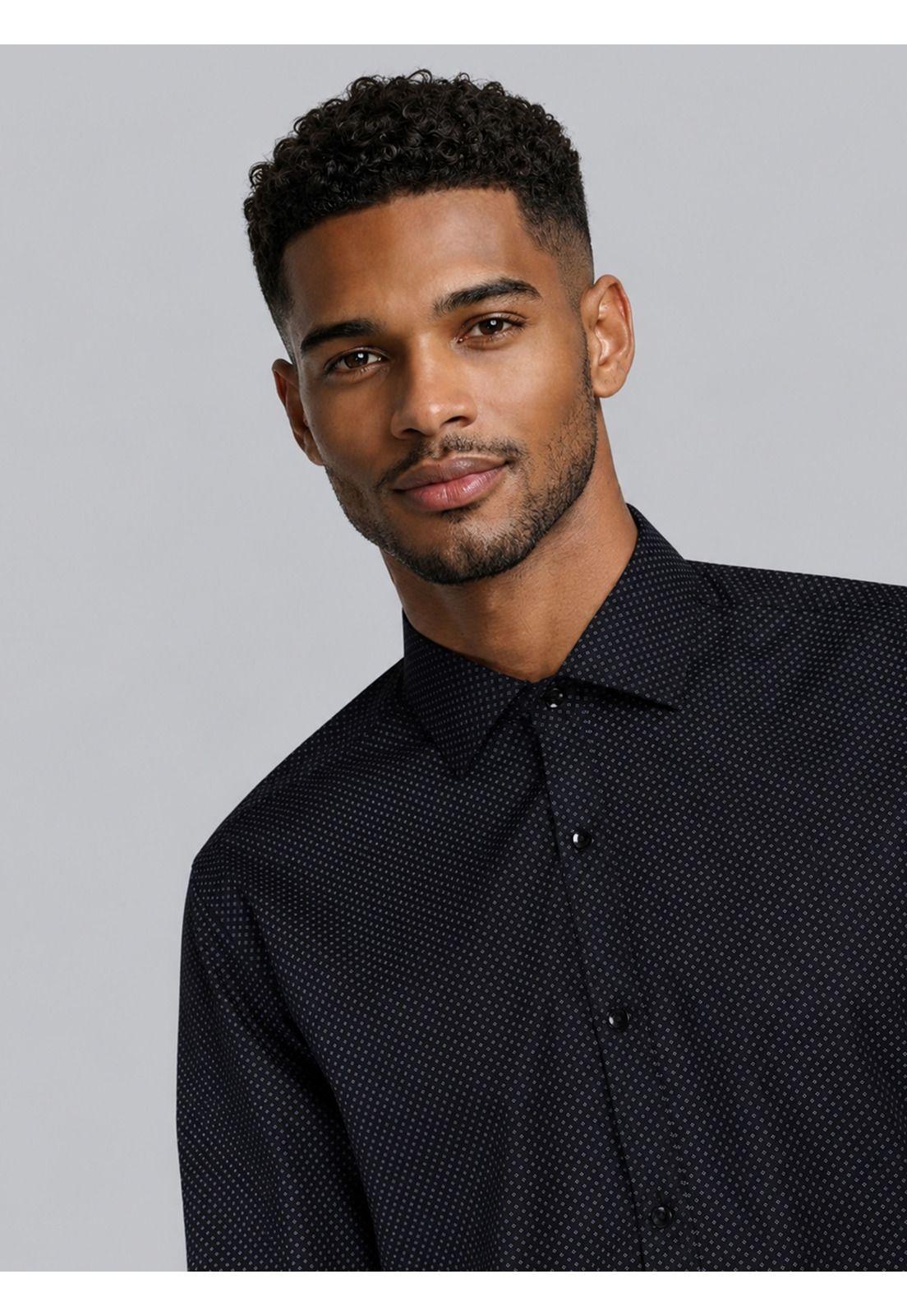 Camisa Formal Print Van Heusen VHCM562NE-3