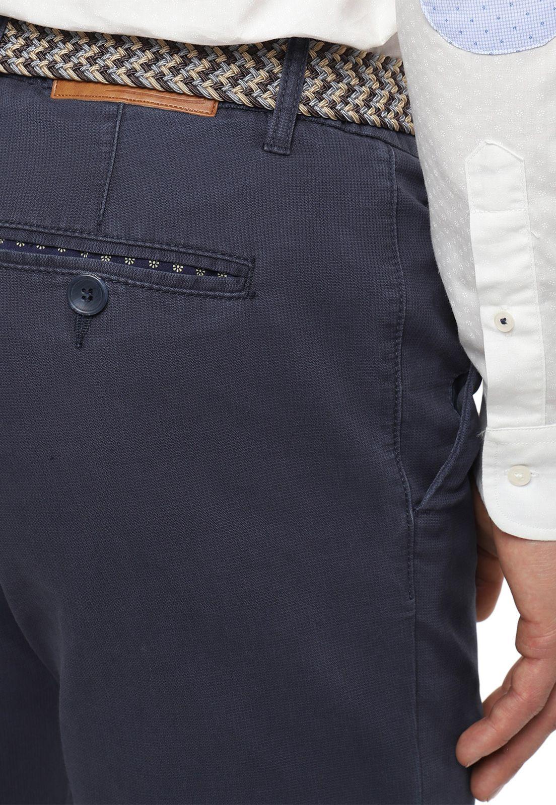 Pantalón Semi Formal Azul-2