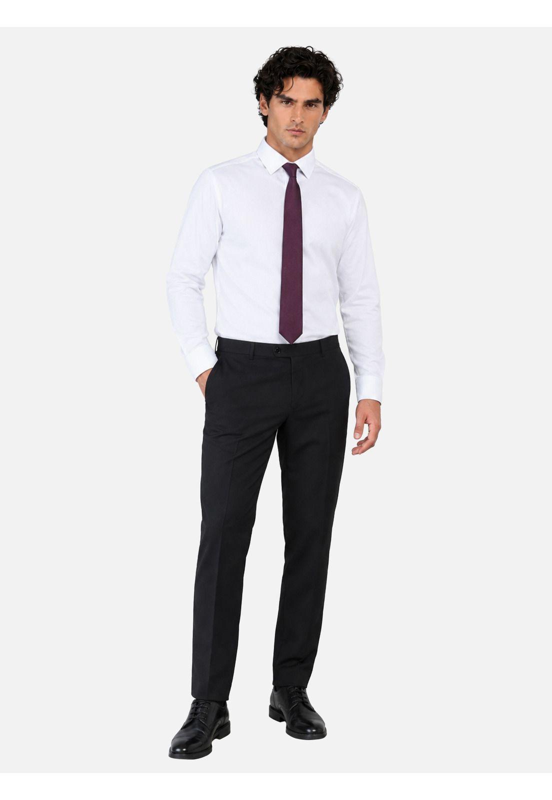 Camisa Formal Oxford Slim Fit Blanco Arrow ARM0625BL-3