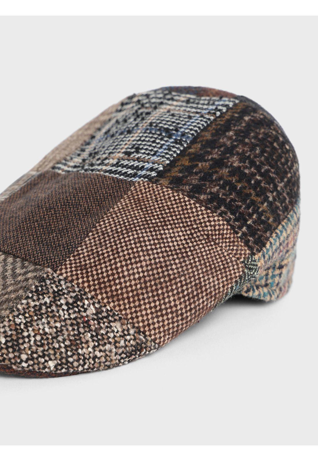 Boina A Cuadros Café Arrow GOI3337CA-4