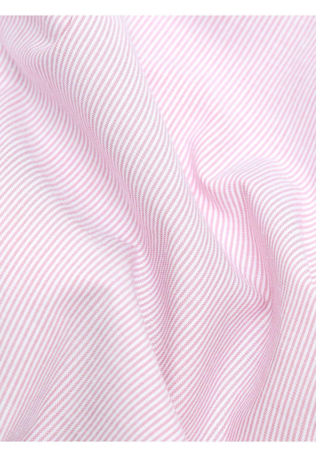 Camisa A Rayas Regular Fit Rosado Arrow CM33008RD-6