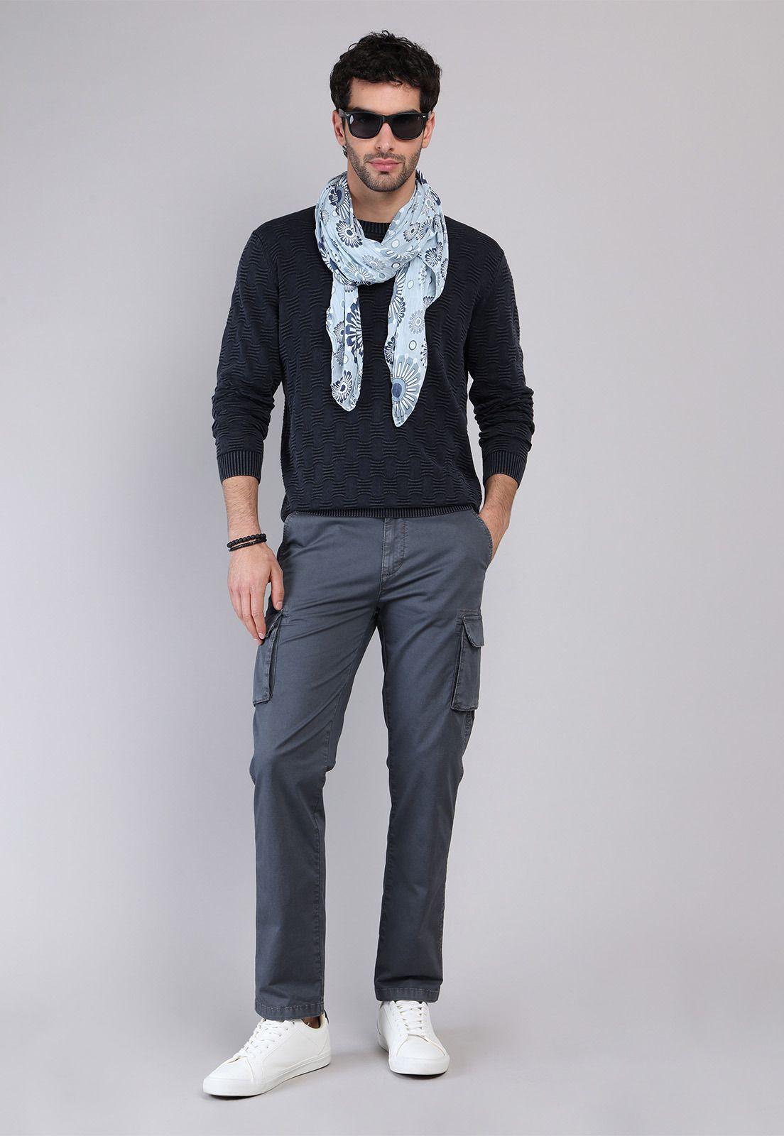 Sweater Texturado Stone Wash Soviet SCVI031NB-3