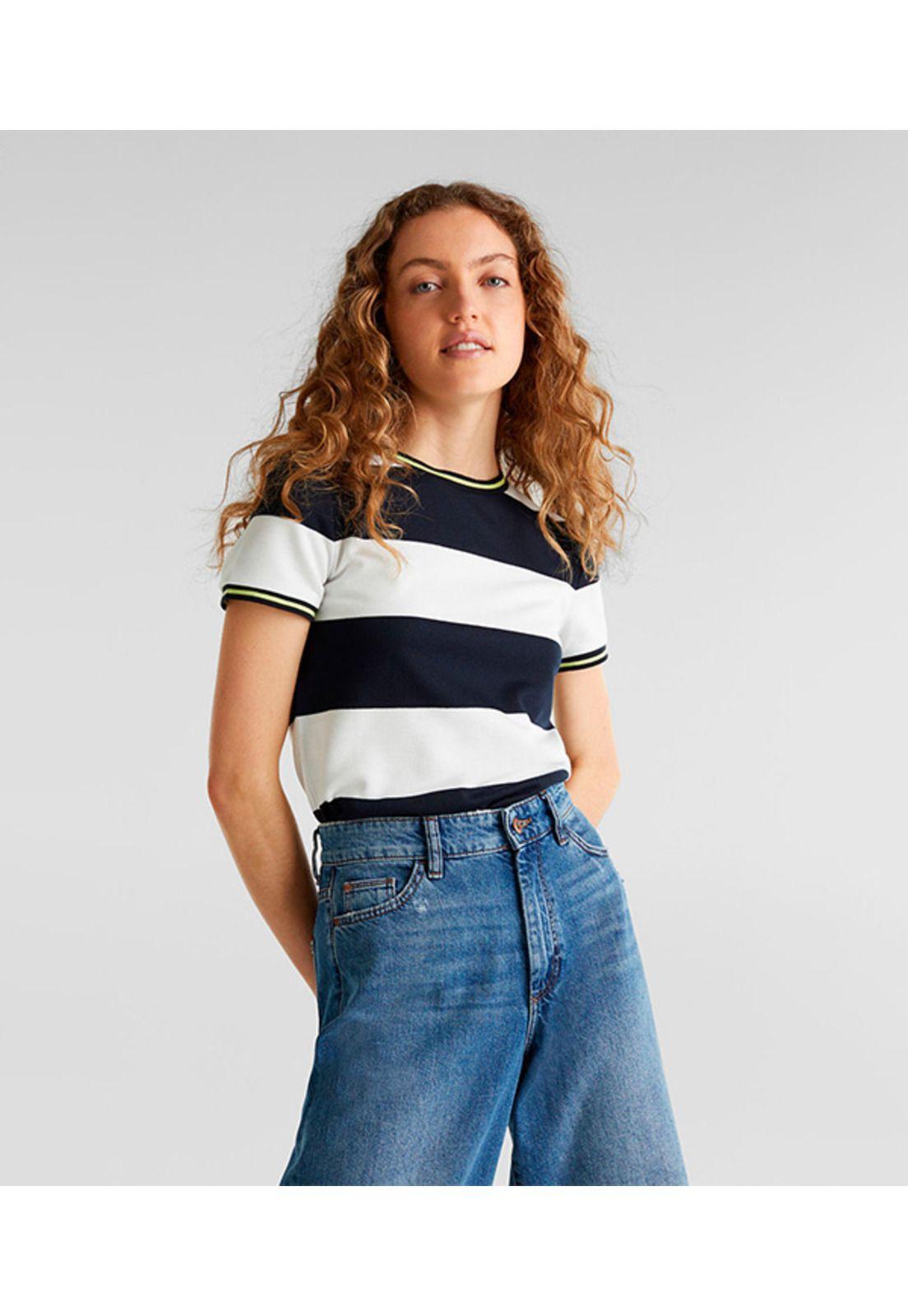 Polera rayas anchas-0