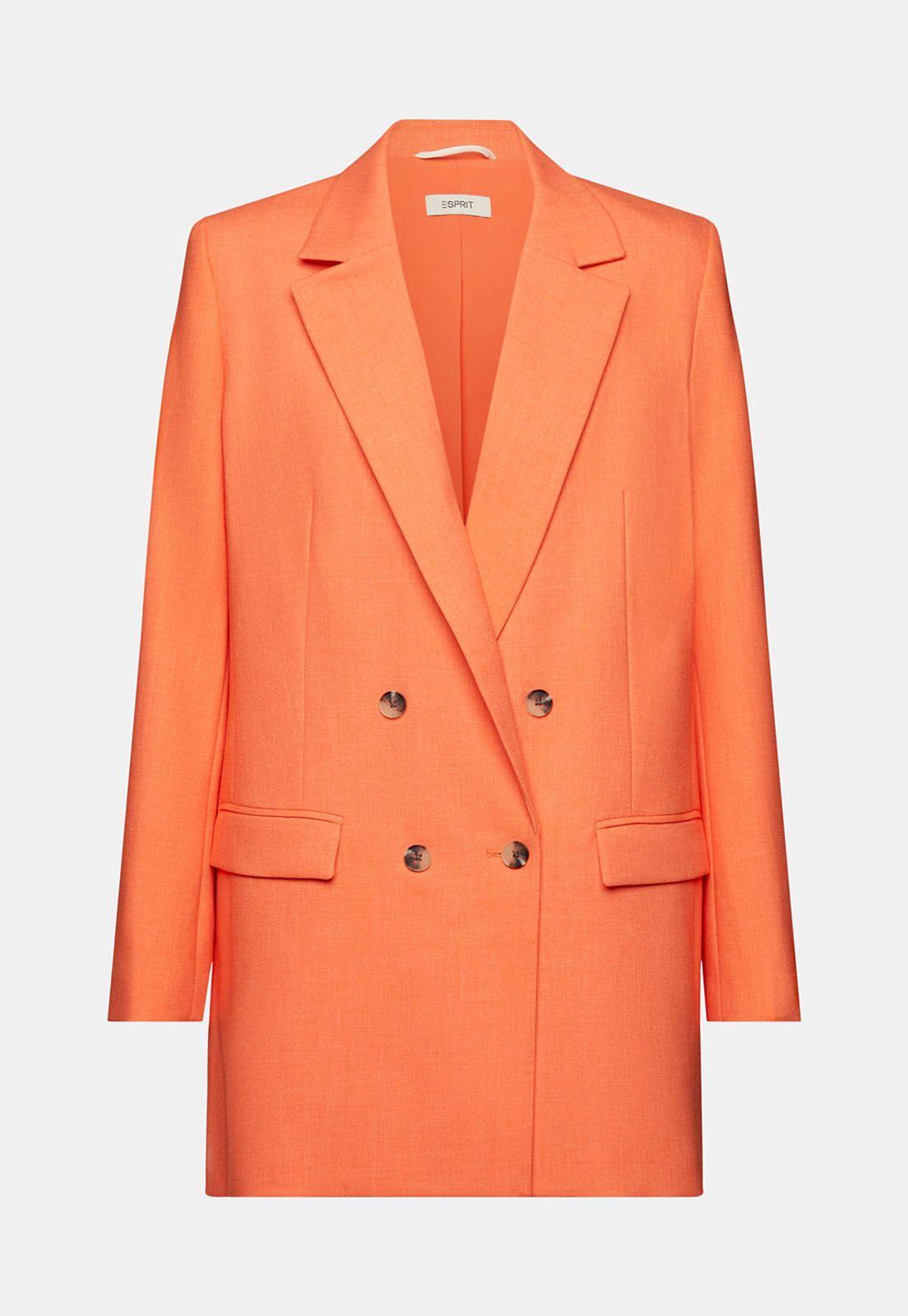 Blazer Oversize Con Doble Fila De Botones Mujer Esprit-3