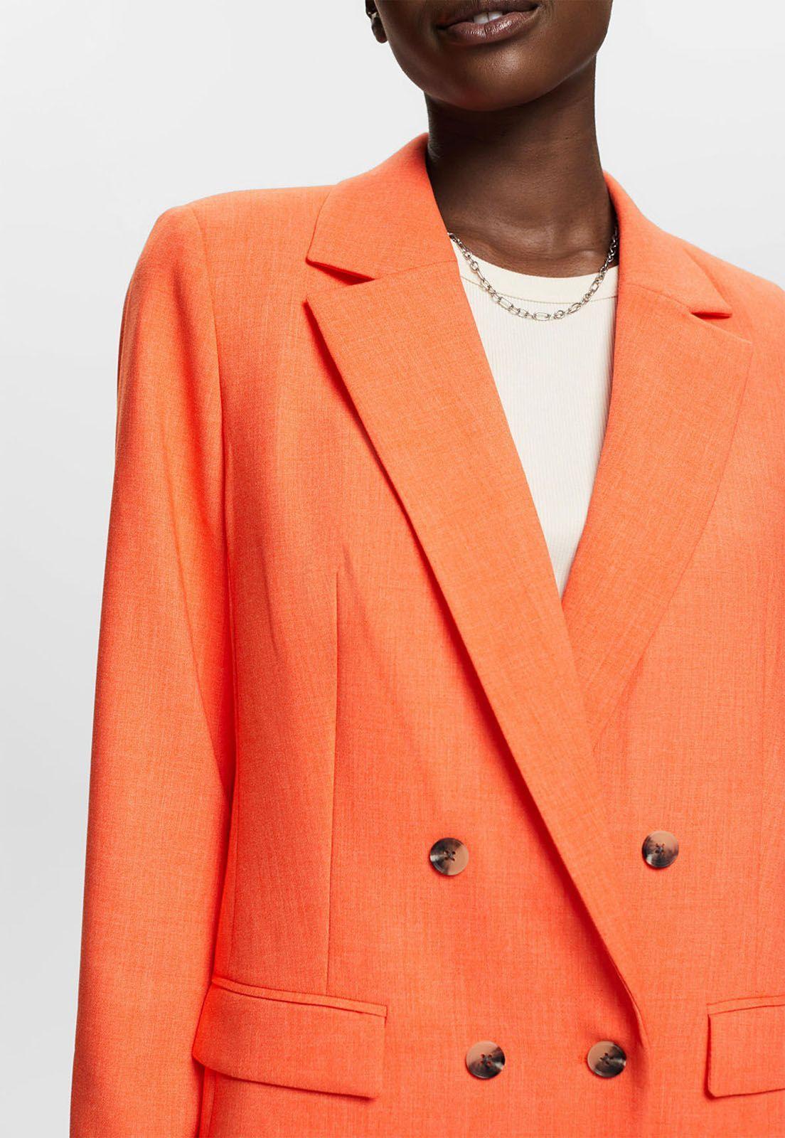 Blazer Oversize Con Doble Fila De Botones Mujer Esprit-2
