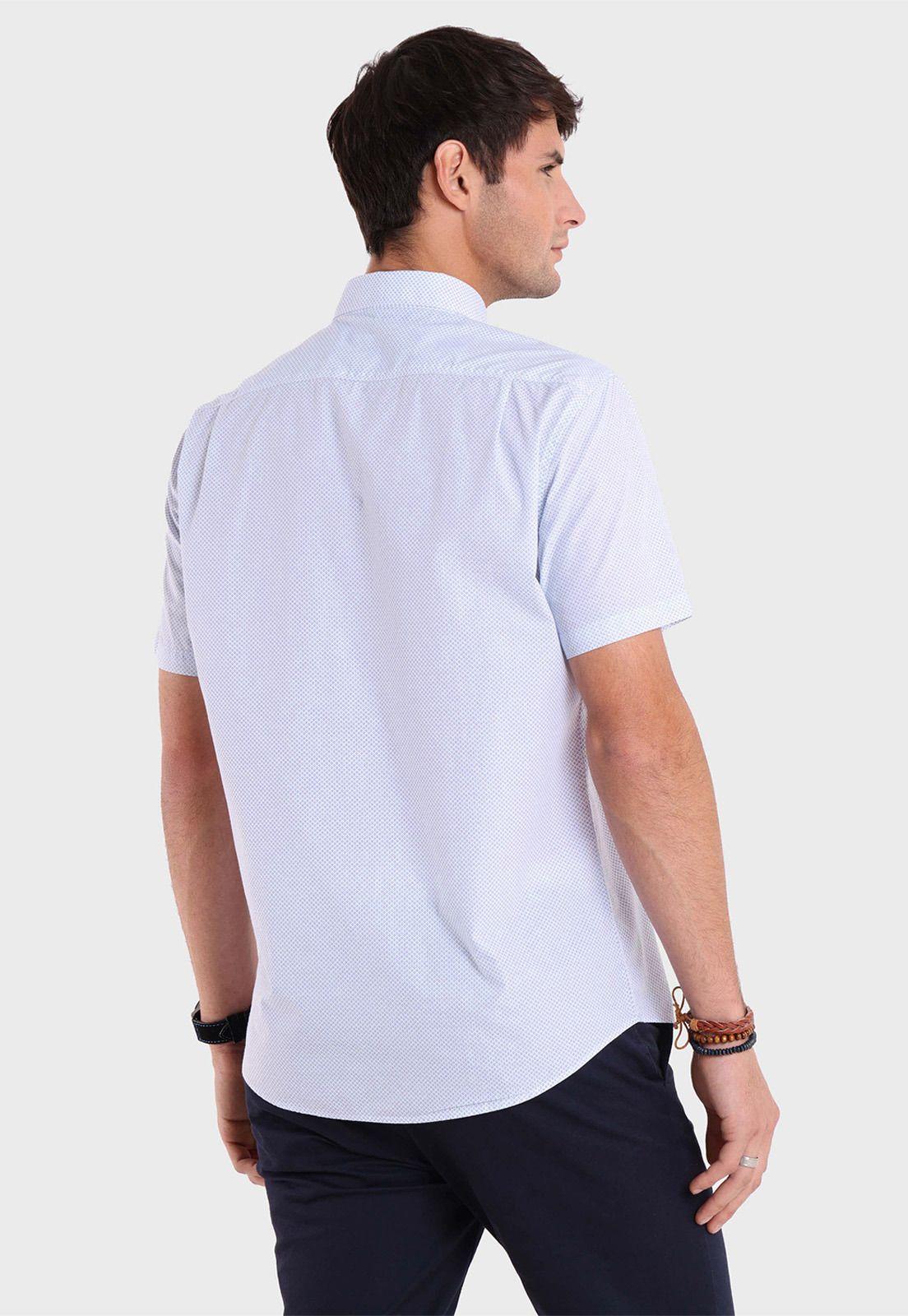 Camisa Mini Print Manga Corta Arrow-2