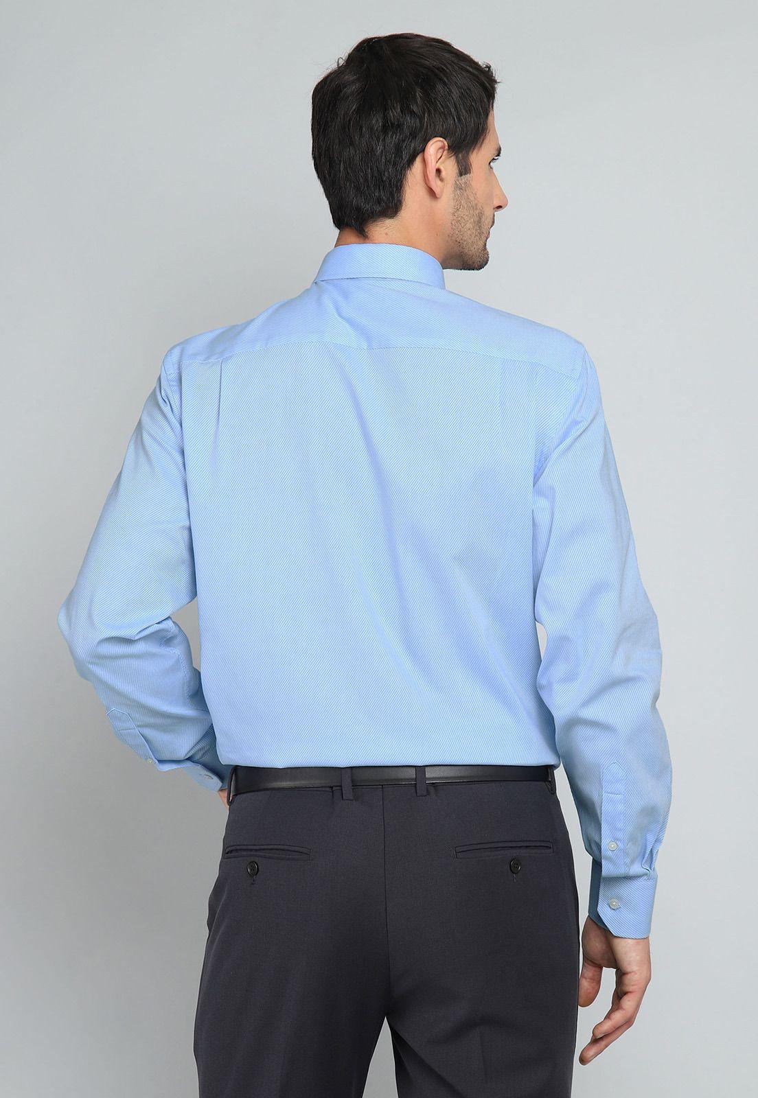 Camisa Hombre Arrow Formal Rayas Spandex Slim Fit-2