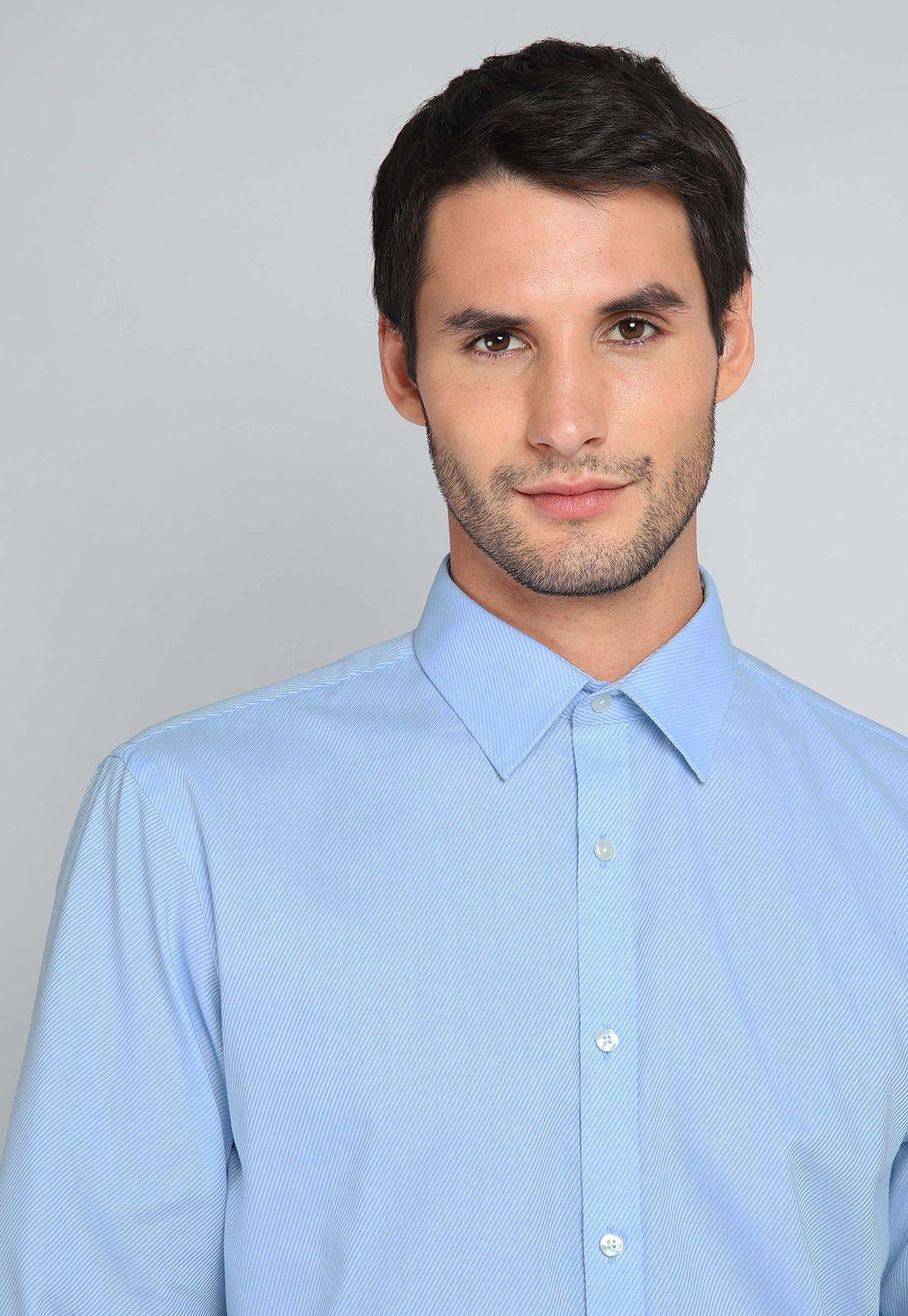 Camisa Hombre Arrow Formal Rayas Spandex Slim Fit-3