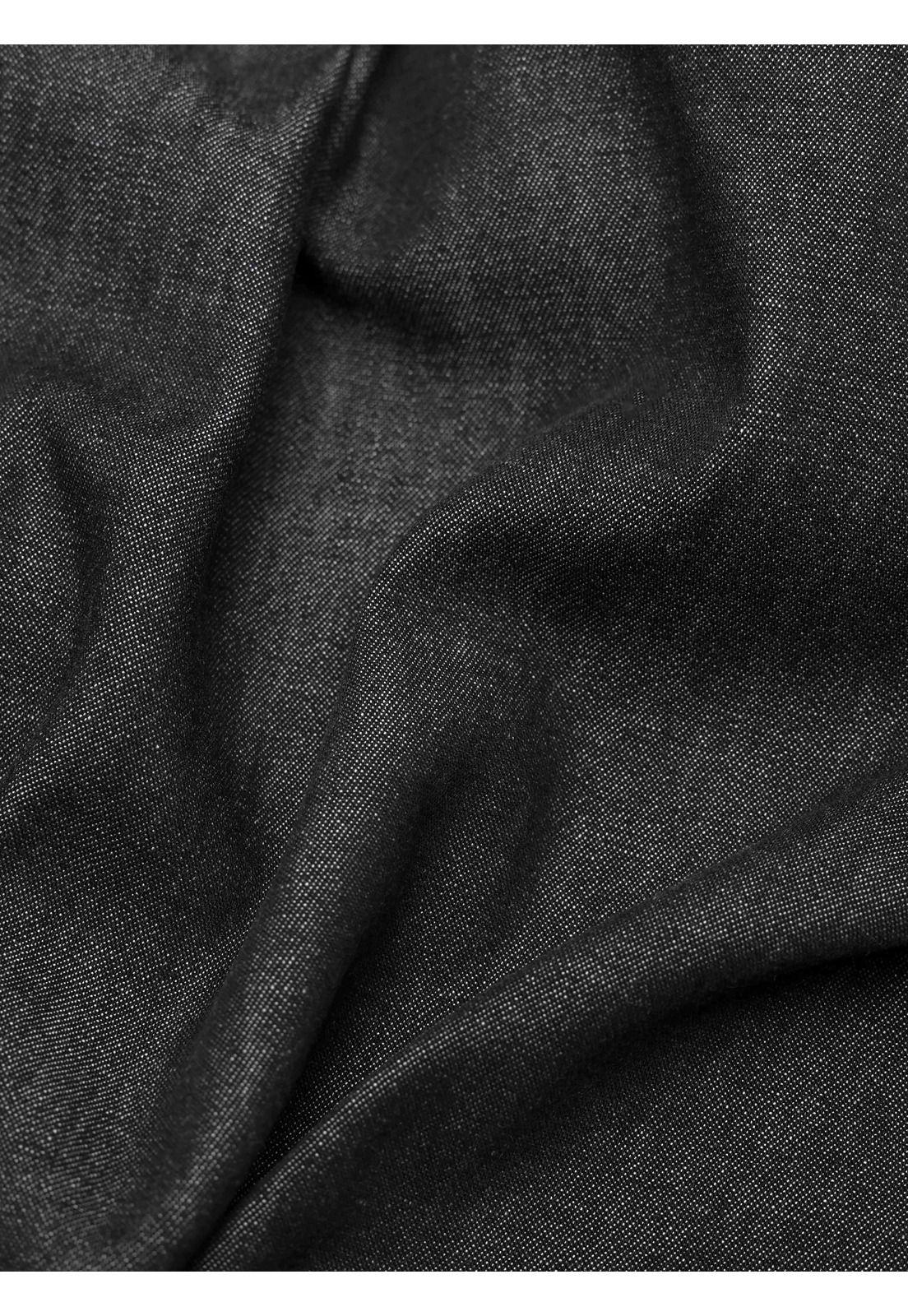 Camisa Denim Stone Wash Regular Fit Negro Arrow CM33051NE-6