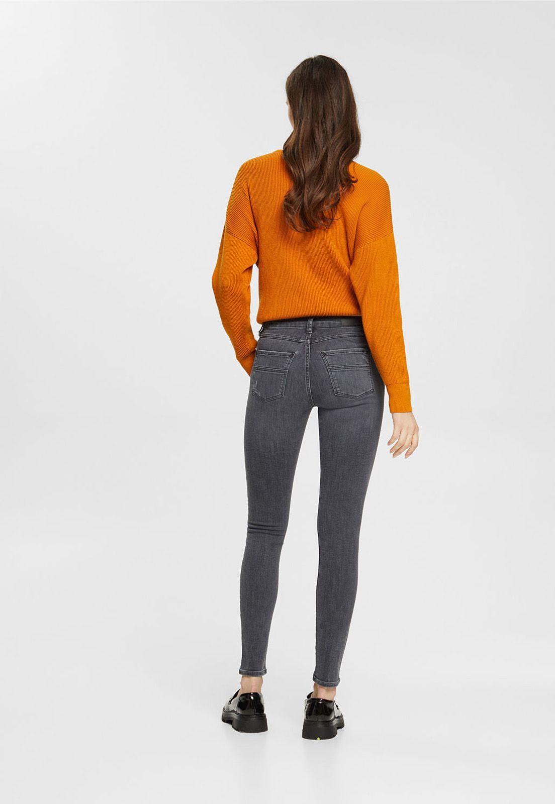 Jeans Con Componente Elástico Mujer Esprit-1