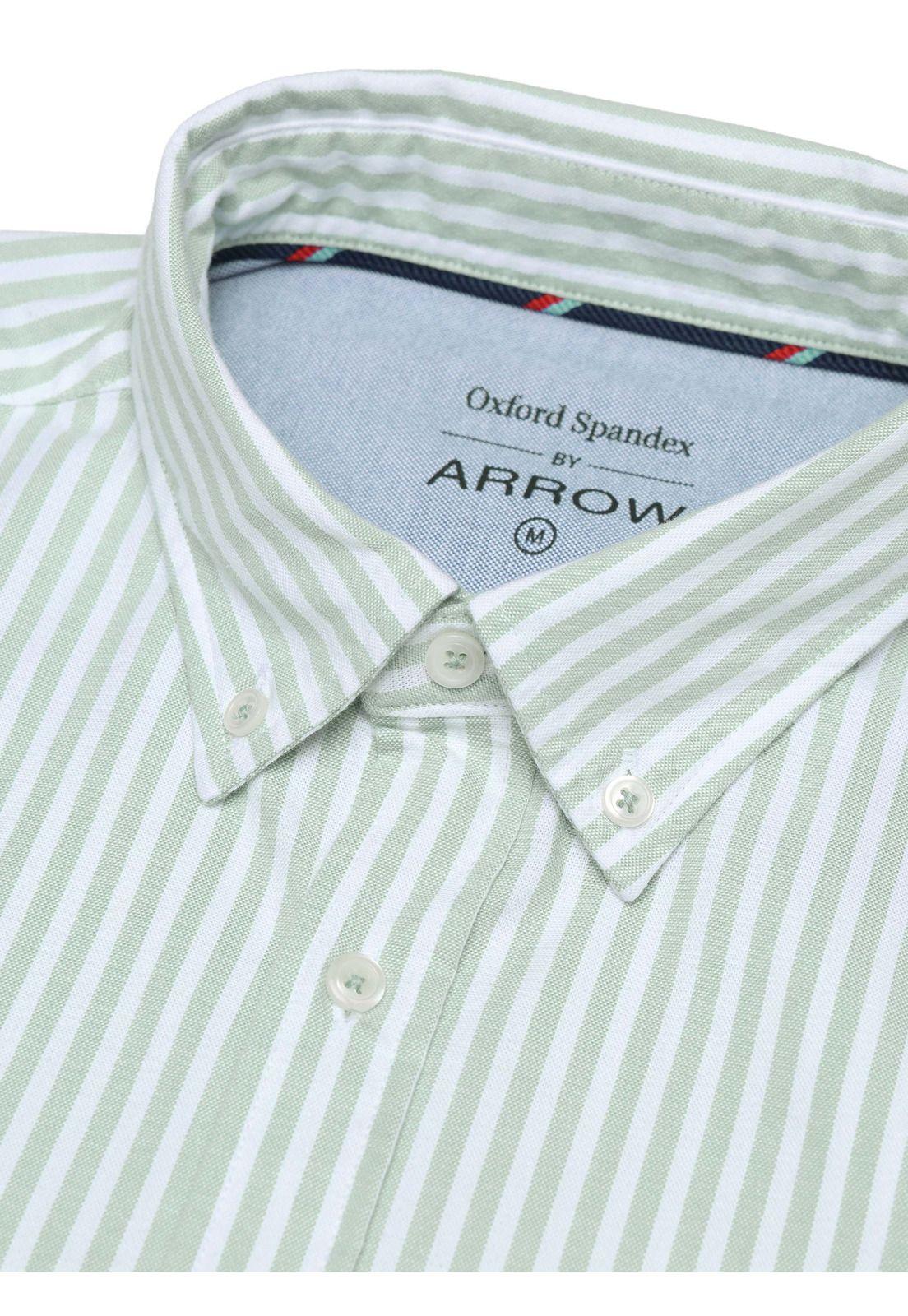 Camisa Oxford Spandex Regular Fit Verde Arrow CM34003VE-4