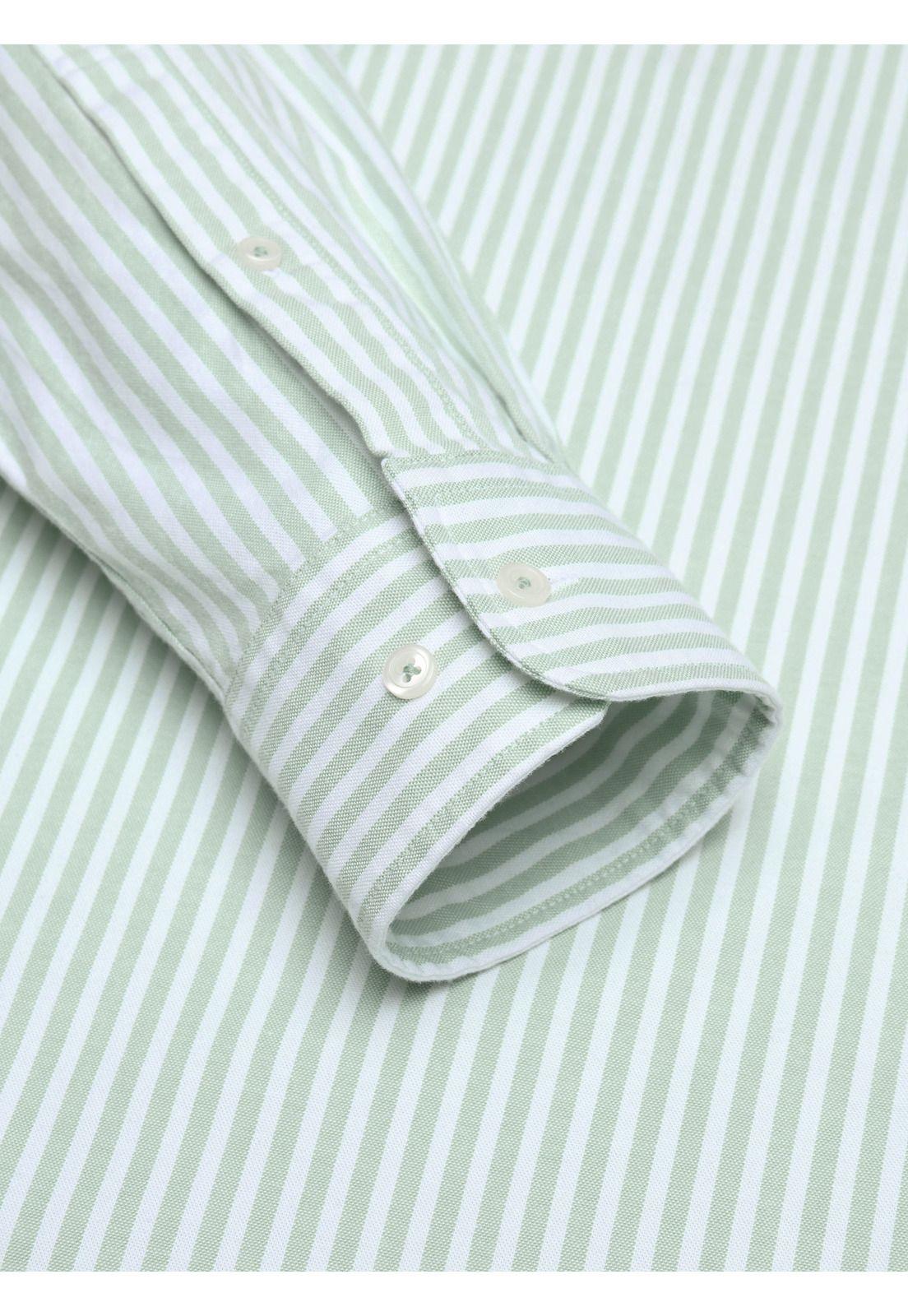 Camisa Oxford Spandex Regular Fit Verde Arrow CM34003VE-5