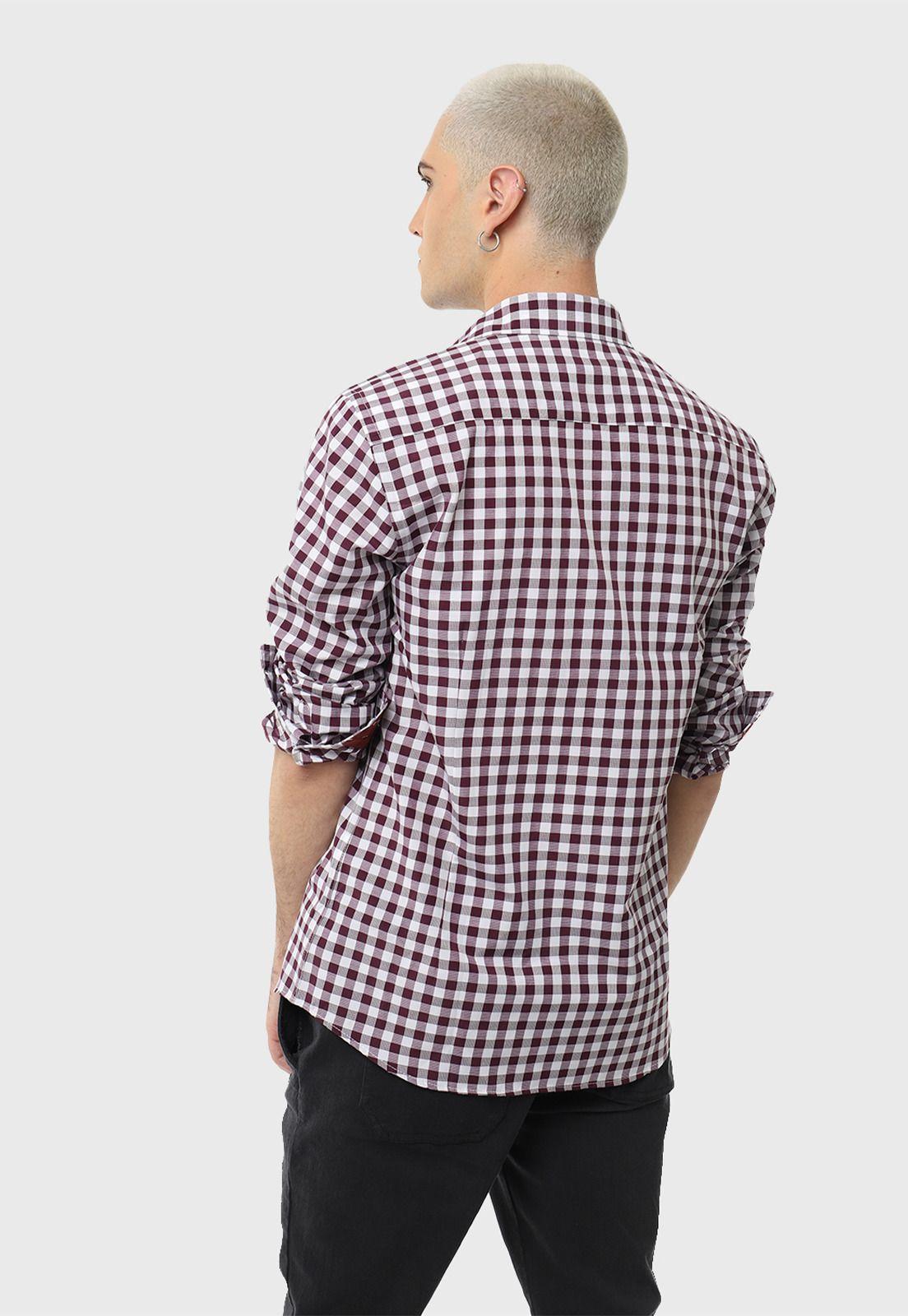 Camisa Casual Cuadros Soviet-1