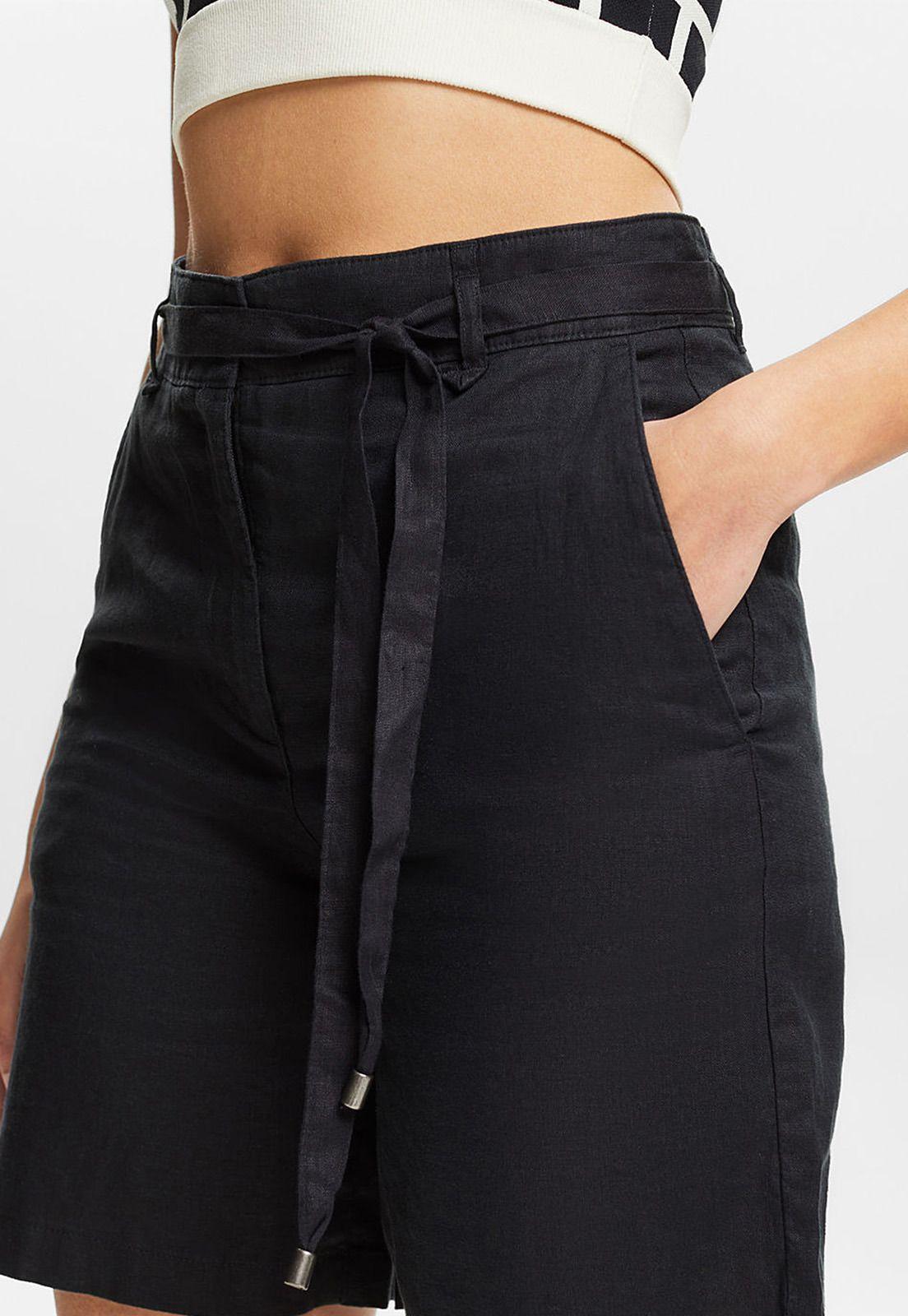 Short De Lino Mujer Esprit 034EE1C304-2