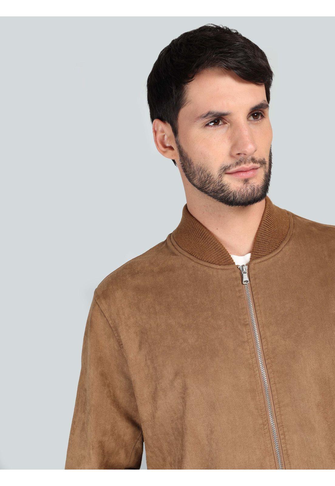 Chaqueta Bomber Regular Fit Camel Arrow CA33043CM-2
