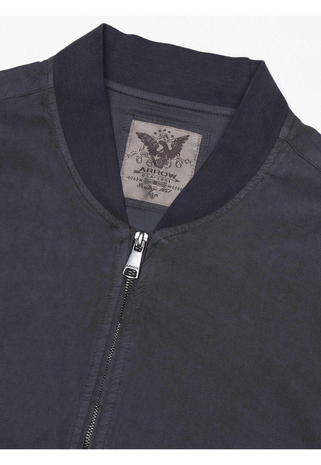 Chaqueta Bomber Regular Fit Azul Marino Arrow CA34011NB-4